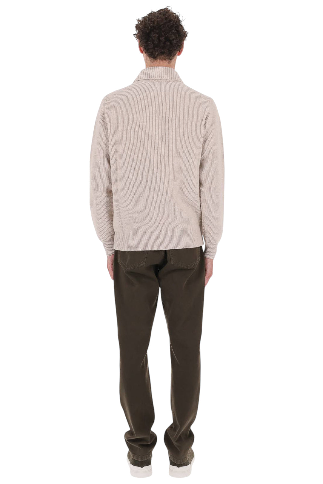 Ballantyne Polo-maglieria a costine in lana B2W201-7W067 15335