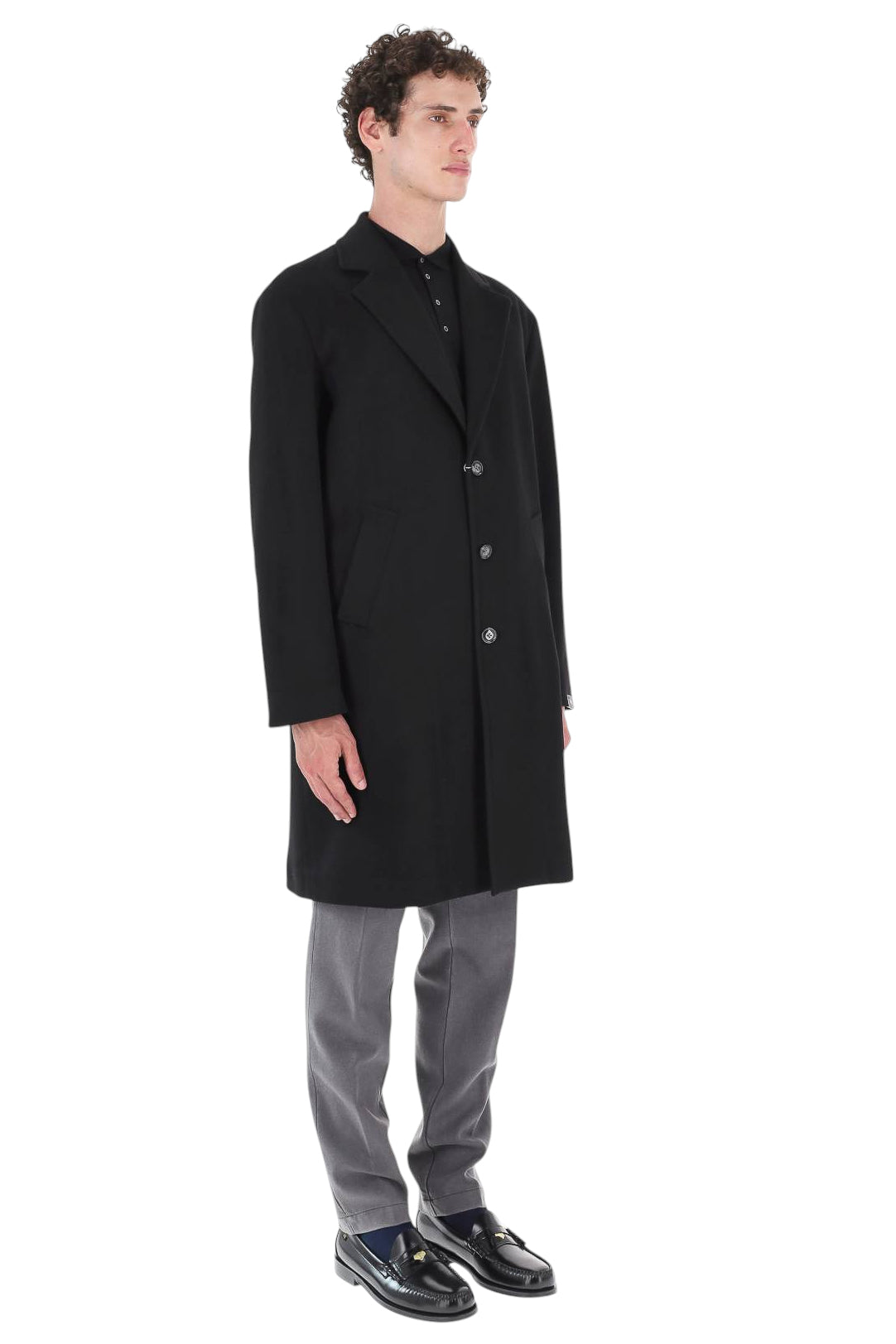 Barba Cappotto in lana monopetto 58013/2 0099