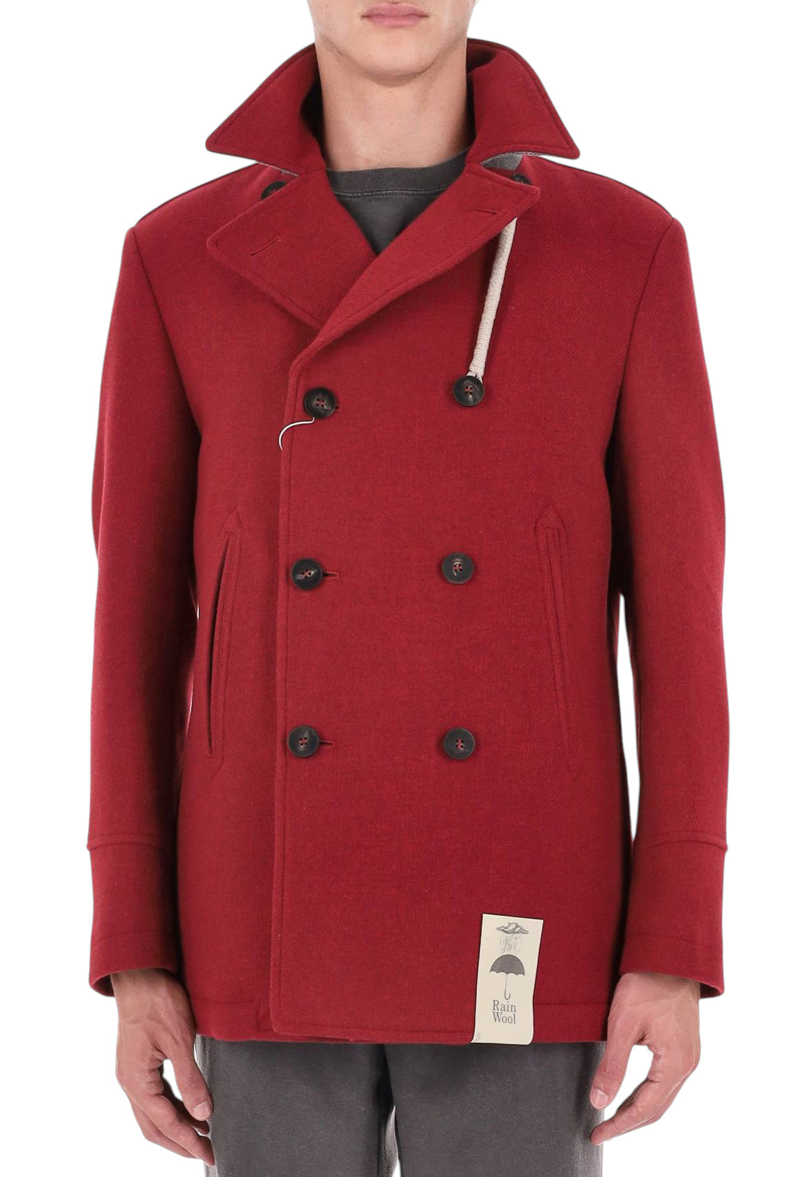 Camplin Peacoat Island in lana ISLAND S RC