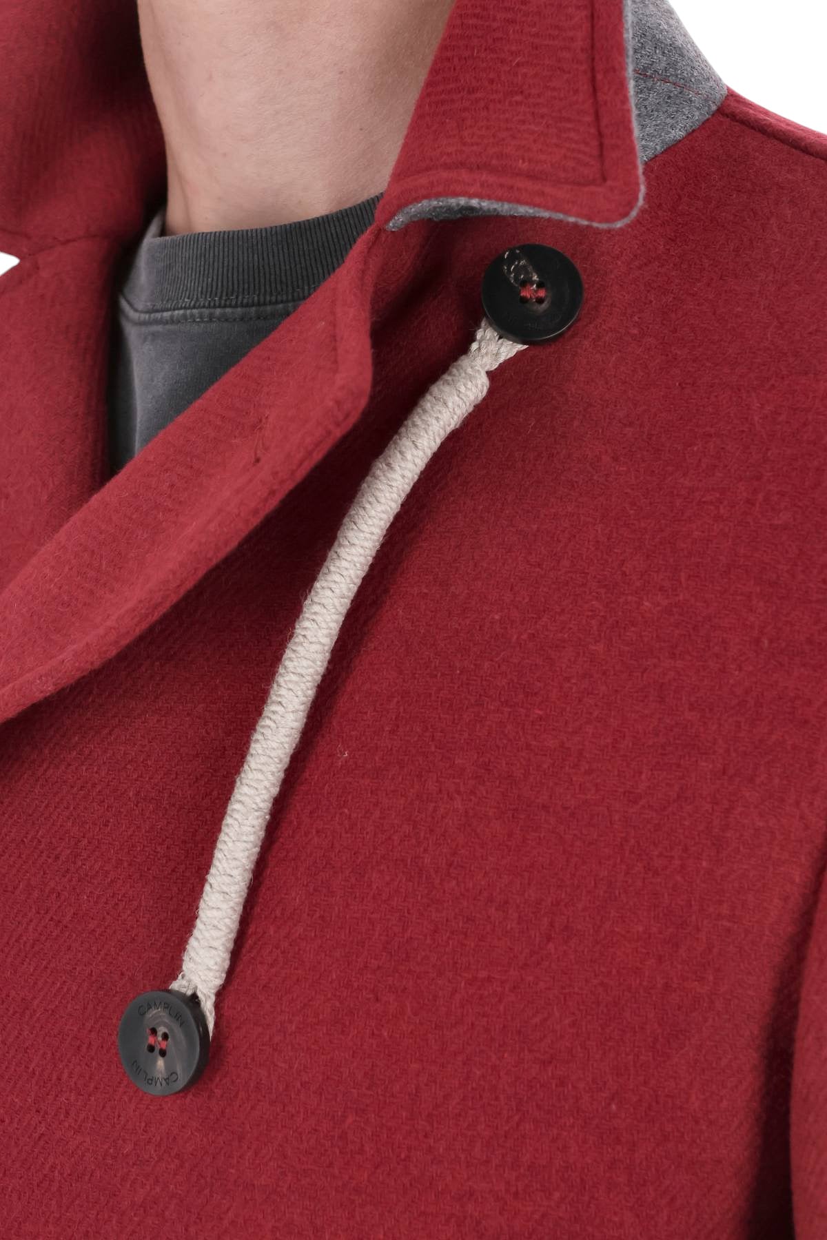 Camplin Peacoat Island in lana ISLAND S RC