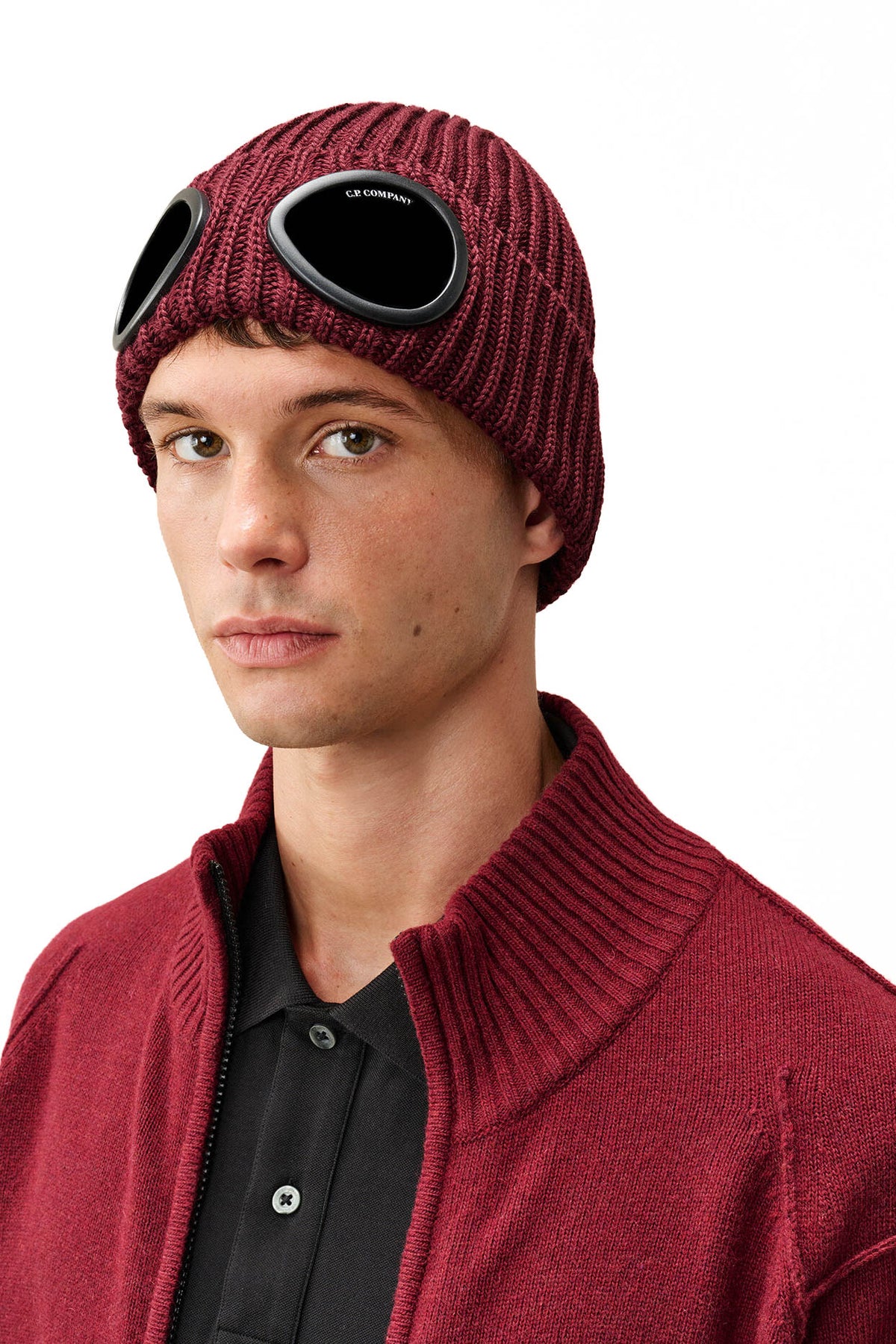 CP Company Cuffia in lana con Goggle 21CMAC742A00 5509A 592