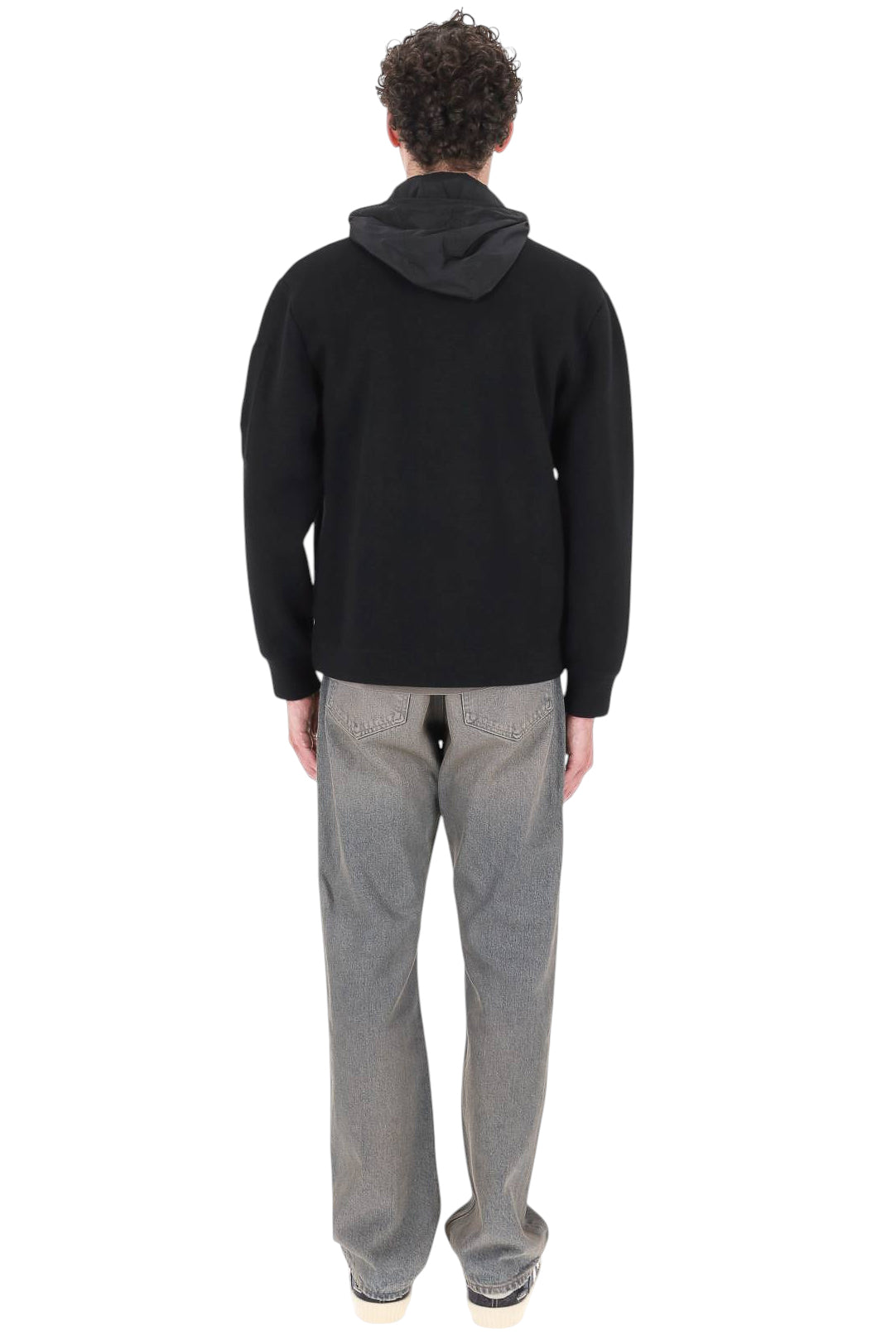 CP Company Giubbotto in lana merino con pettorina staccabile 21CMKN013A00 6390M 999