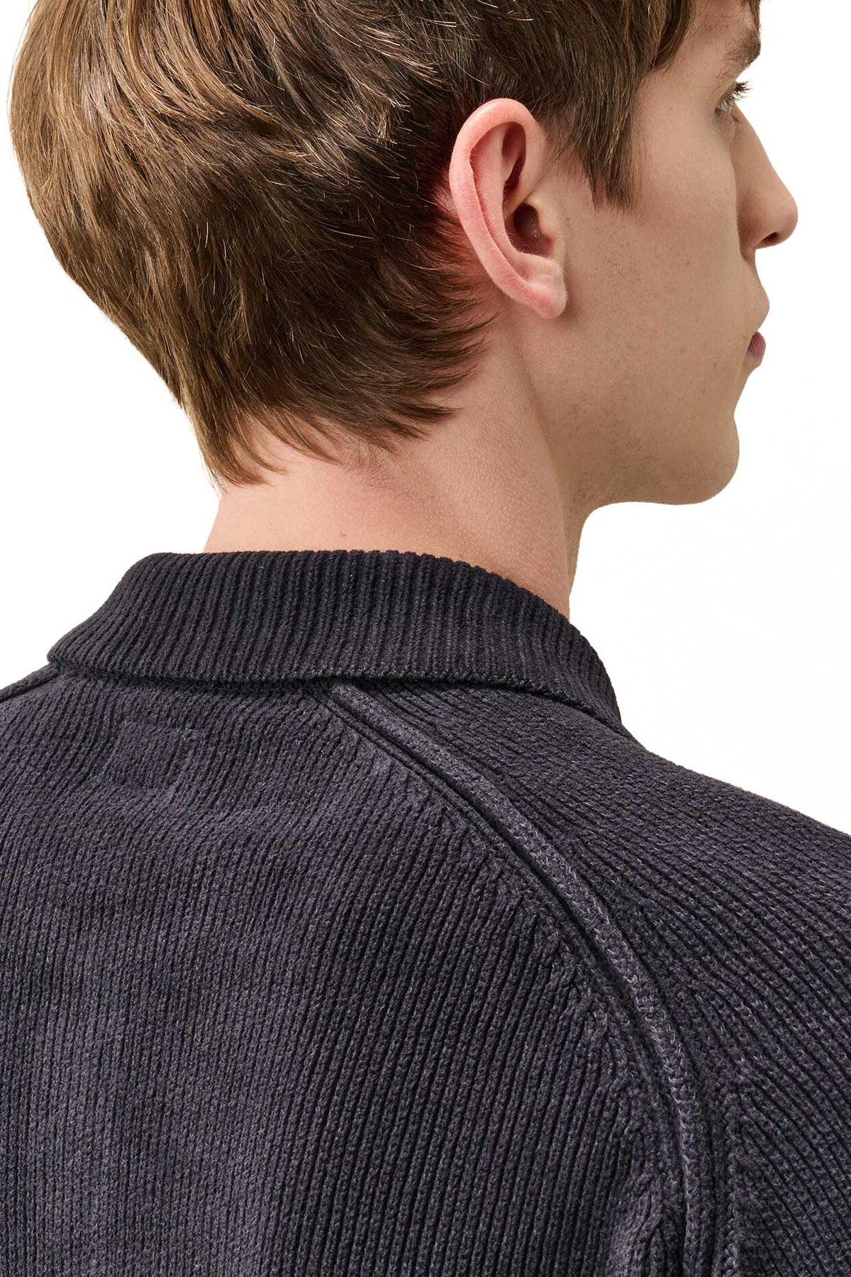 CP Company Polo-maglieria in ciniglia di cotone 21CMKN198A00 5558G/2 888