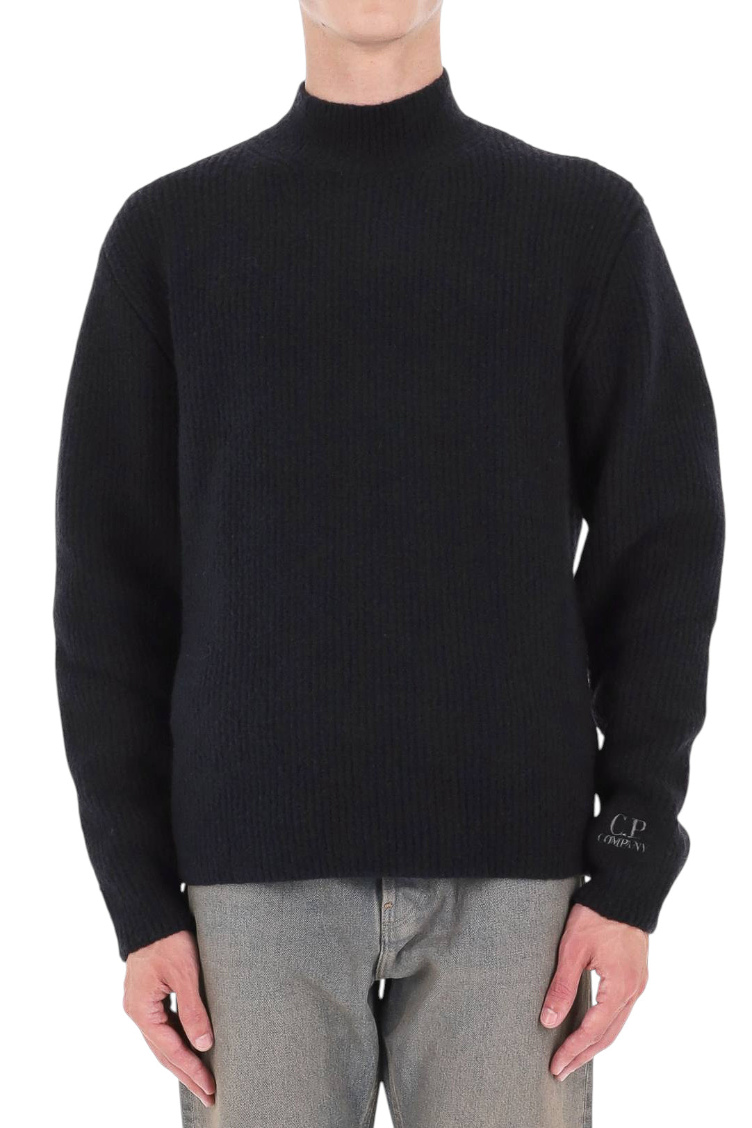 CP Company Lupetto in lana bouclé 21CMKN248A11 0784A/2 999