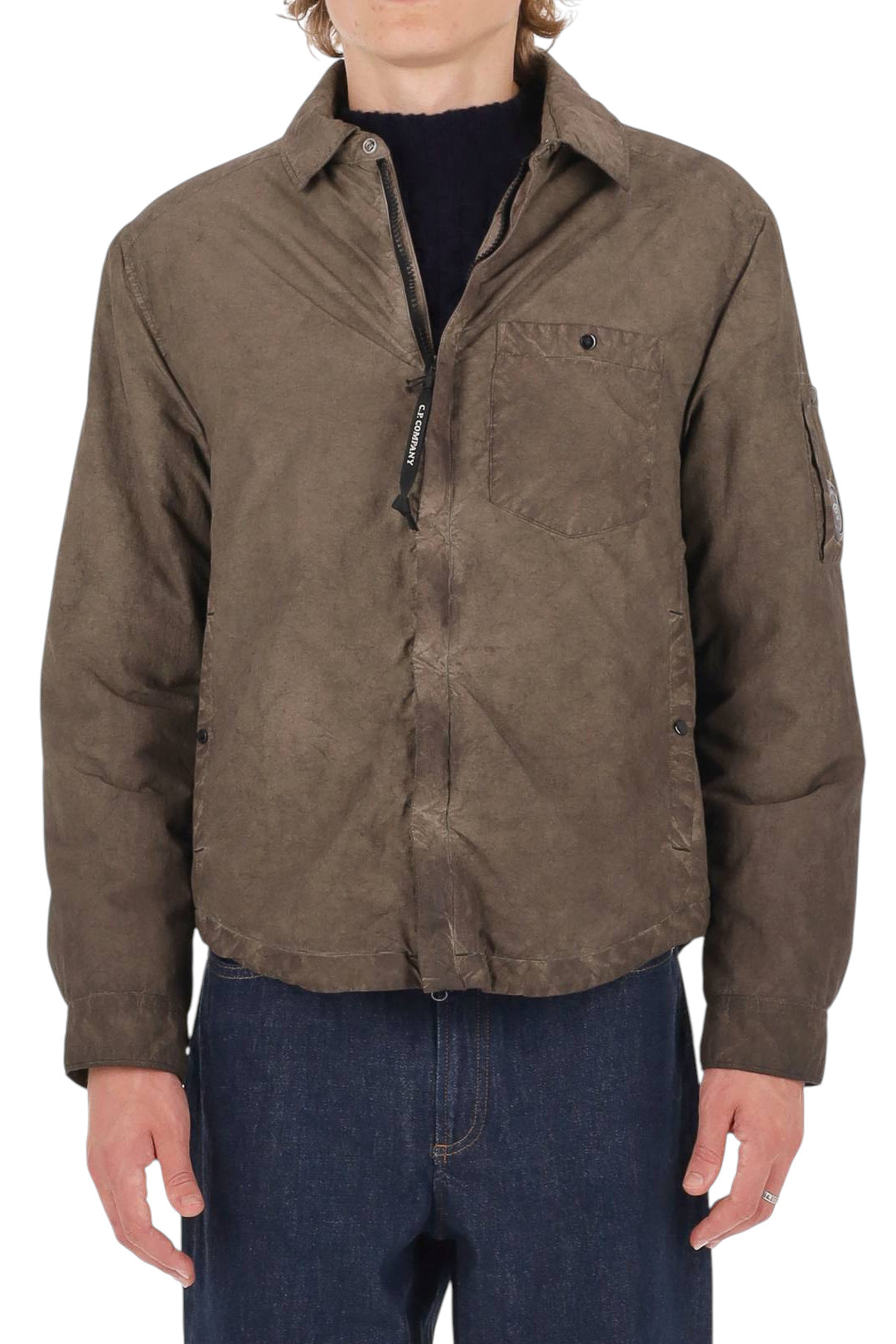 CP Company Overshirt imbottita in Flat Nylon 21CMOS124A00 6252S R30