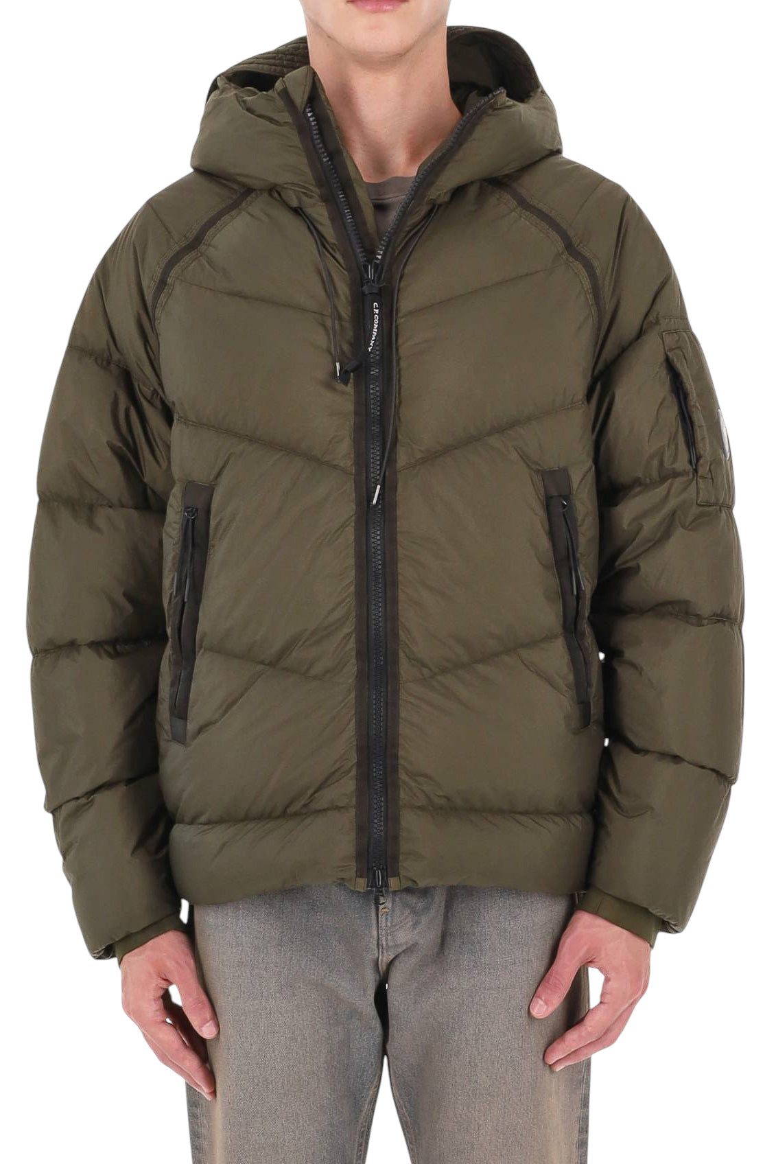 CP Company Piumino Down Shield in ripstop 21CMOW210A11 0655G 683