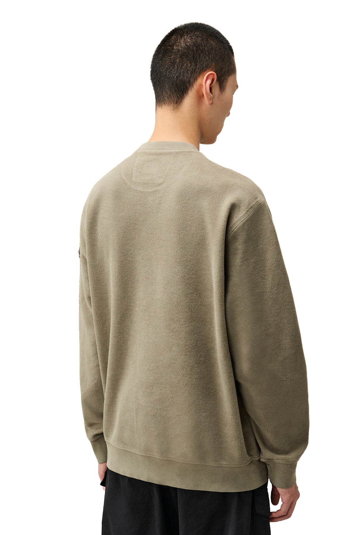 CP Company Felpa girocollo in cotone Brushed Emerized 21CMSS192A00 6614G 356