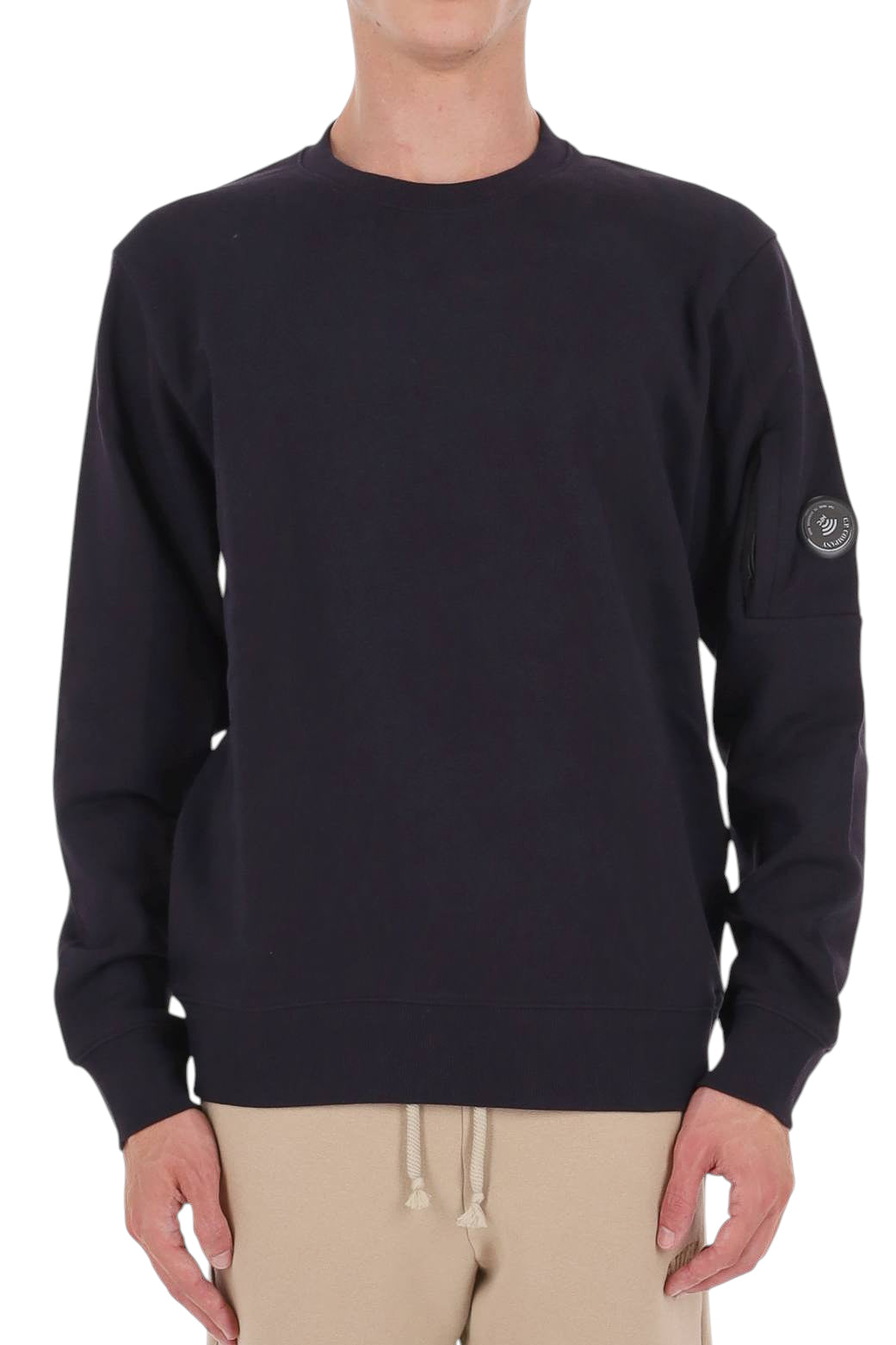 CP Company Felpa girocollo in cotone Diagonal Fleece RCCMSS713A00 5086W 888