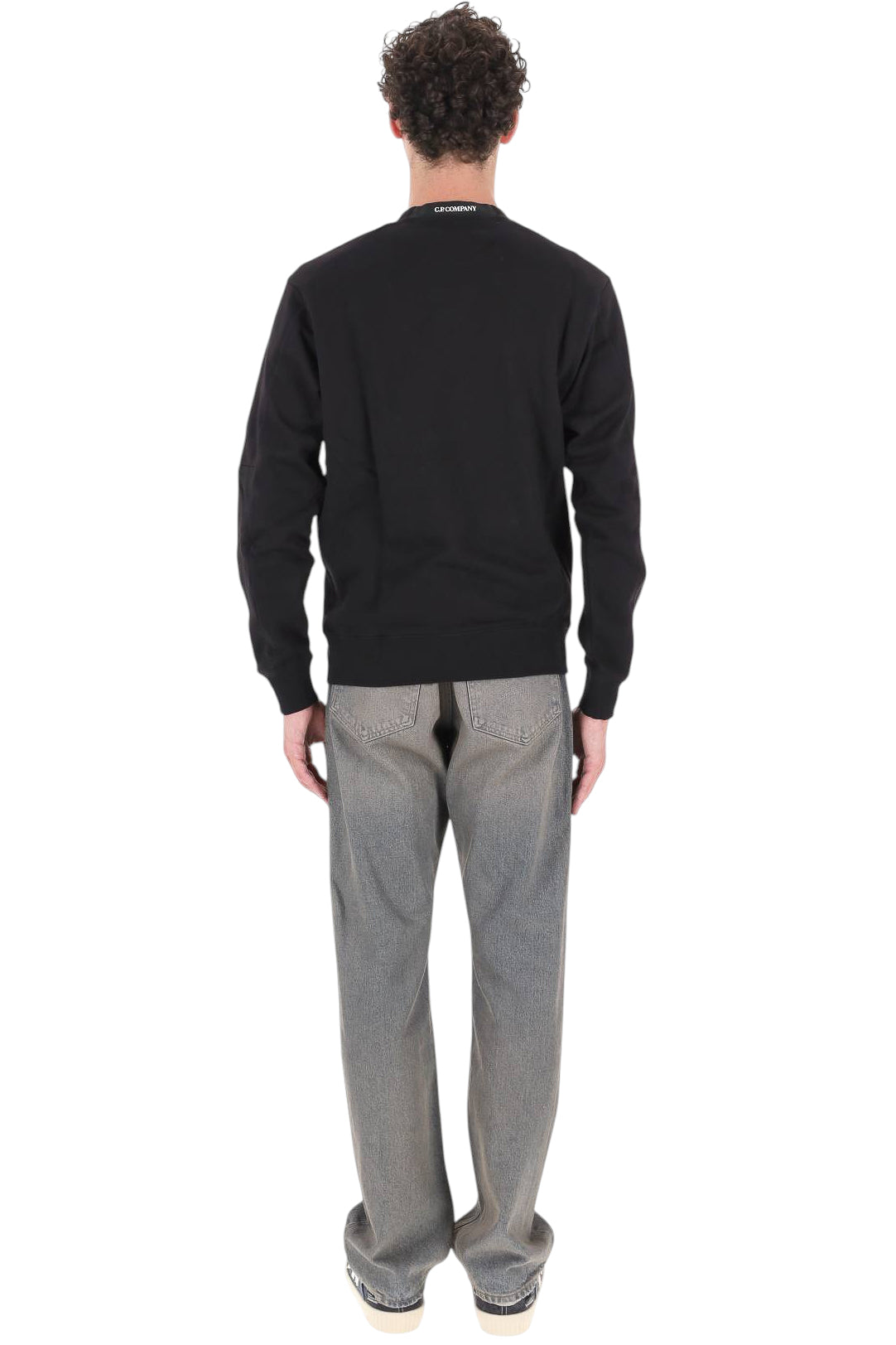 CP Company Felpa girocollo in cotone Diagonal Fleece RCCMSS713A00 5086W/2 999