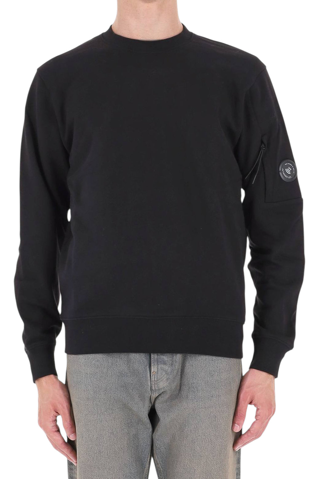CP Company Felpa girocollo in cotone Diagonal Fleece RCCMSS713A00 5086W/2 999
