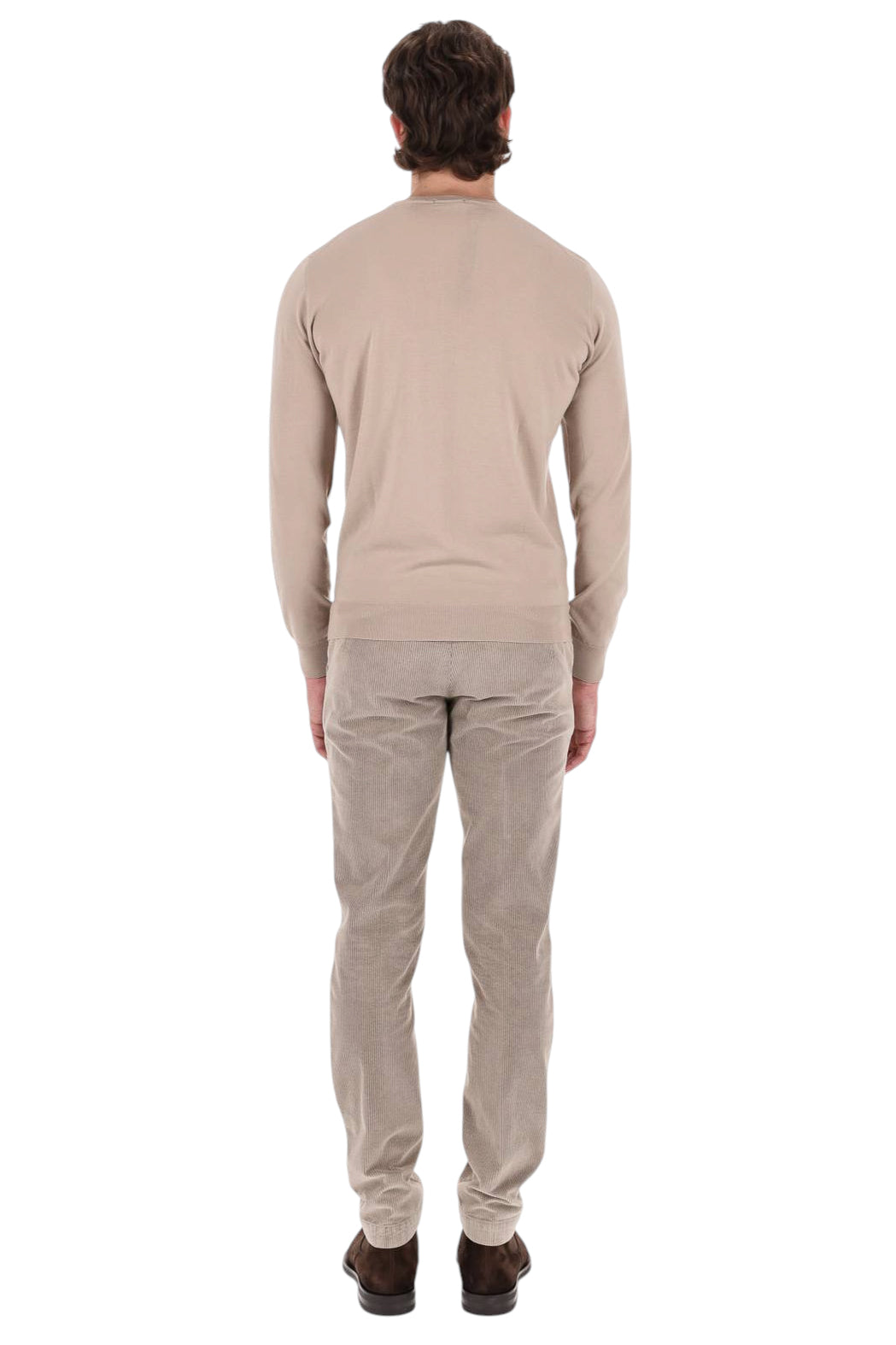 Drumohr Maglia girocollo in lana 140's Modern fit D0D103/2 509