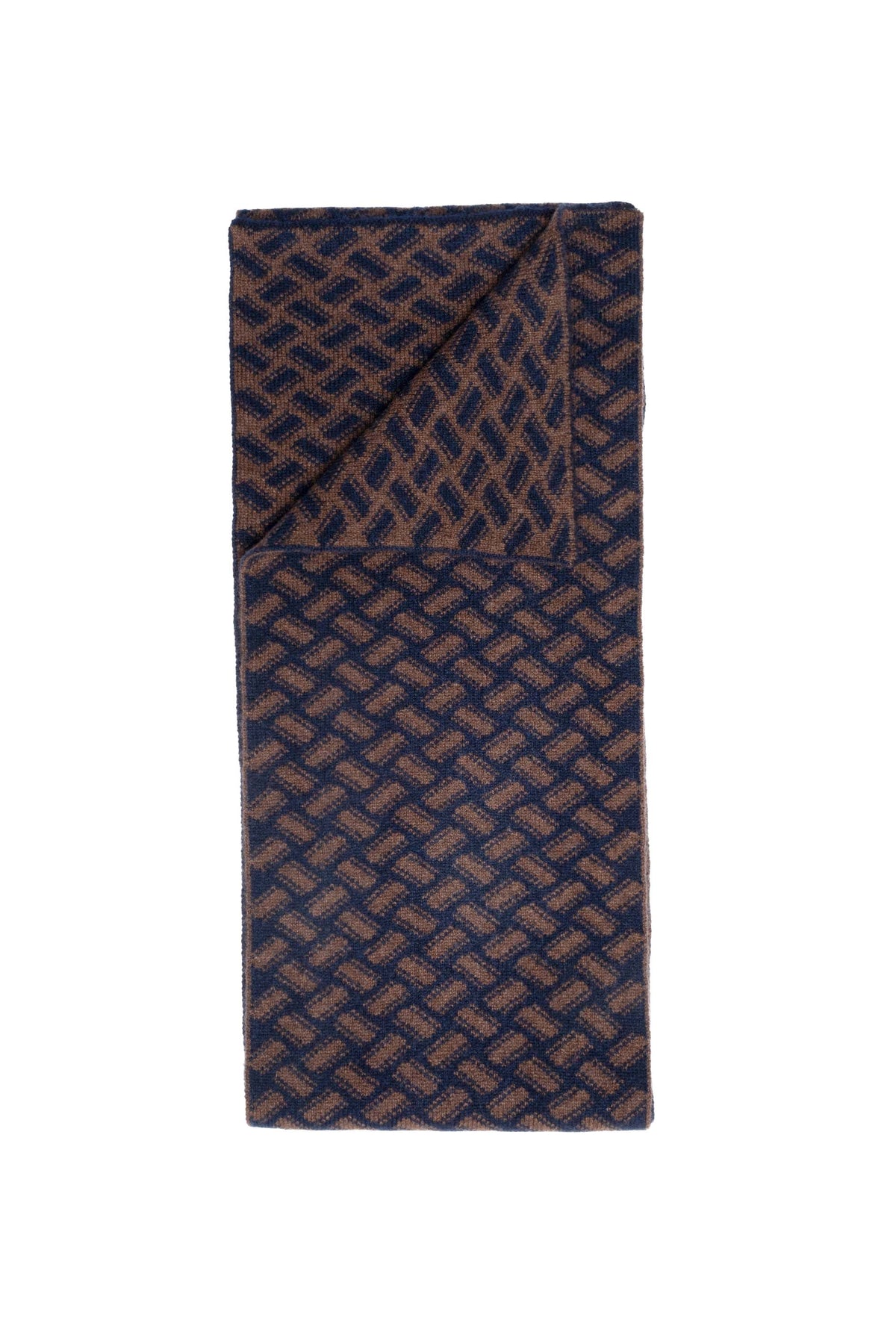 Drumohr Sciarpa in cashmere fantasia biscottino D1K820/2 BN10