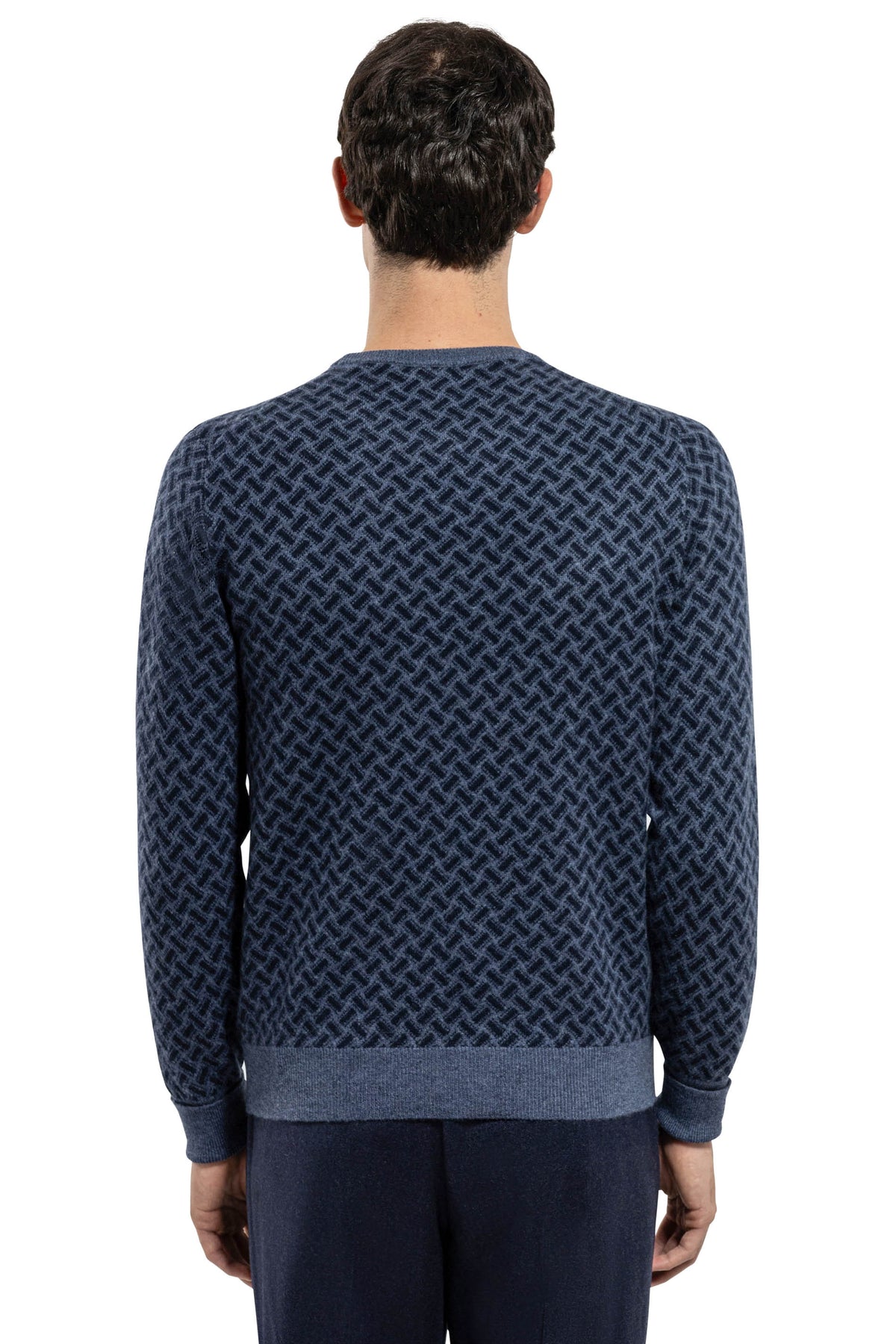Drumohr Maglia girocollo biscottino in cashmere D2K103/3 AI71