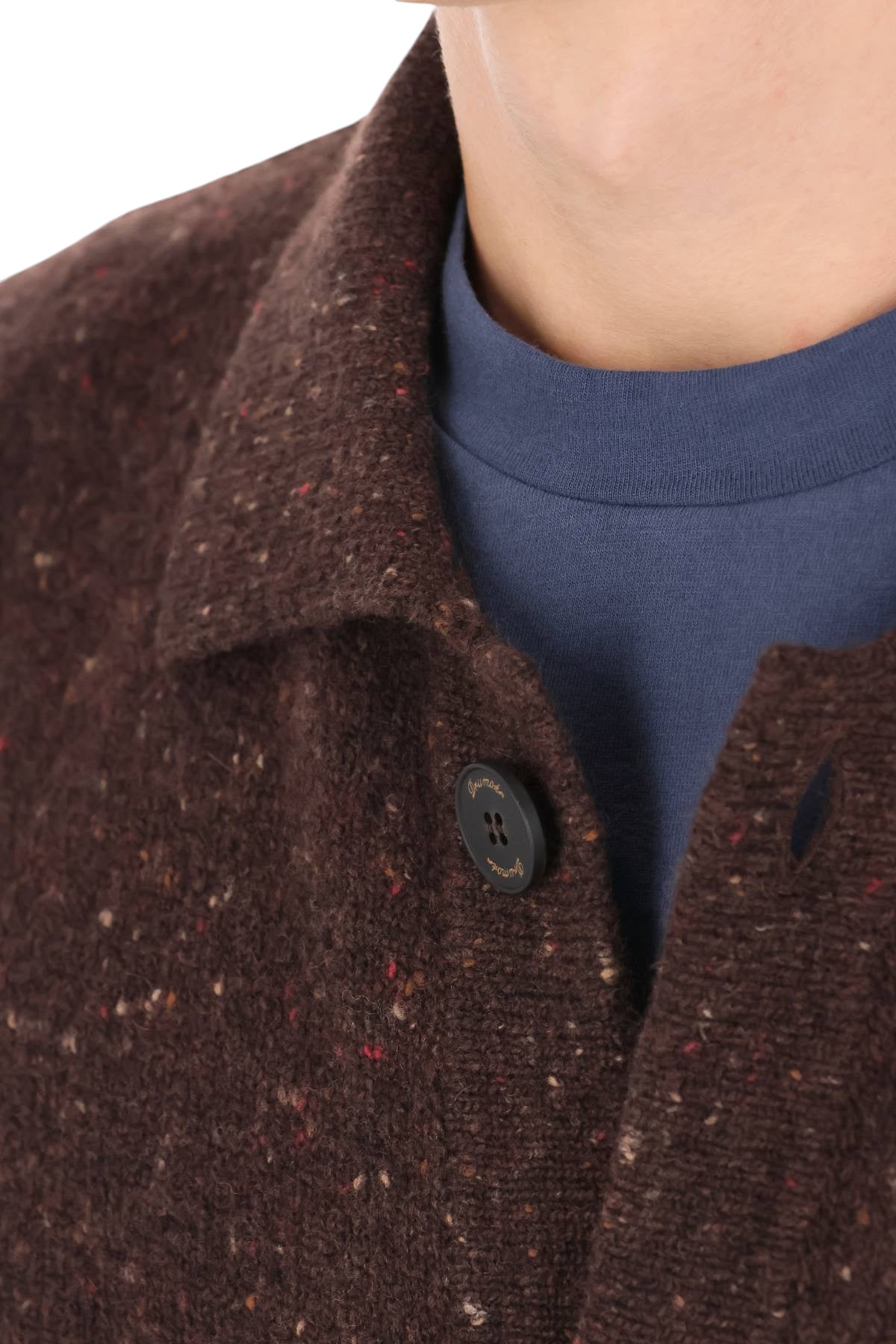 Drumohr Cardigan con bottoni in lana-cashmere D5SK203L 580