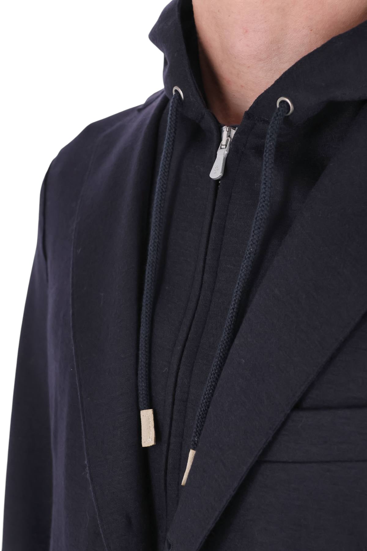 Eleventy Giacca in jersey di lana con pettorina staccabile N70GIAF02 TES0N069 11