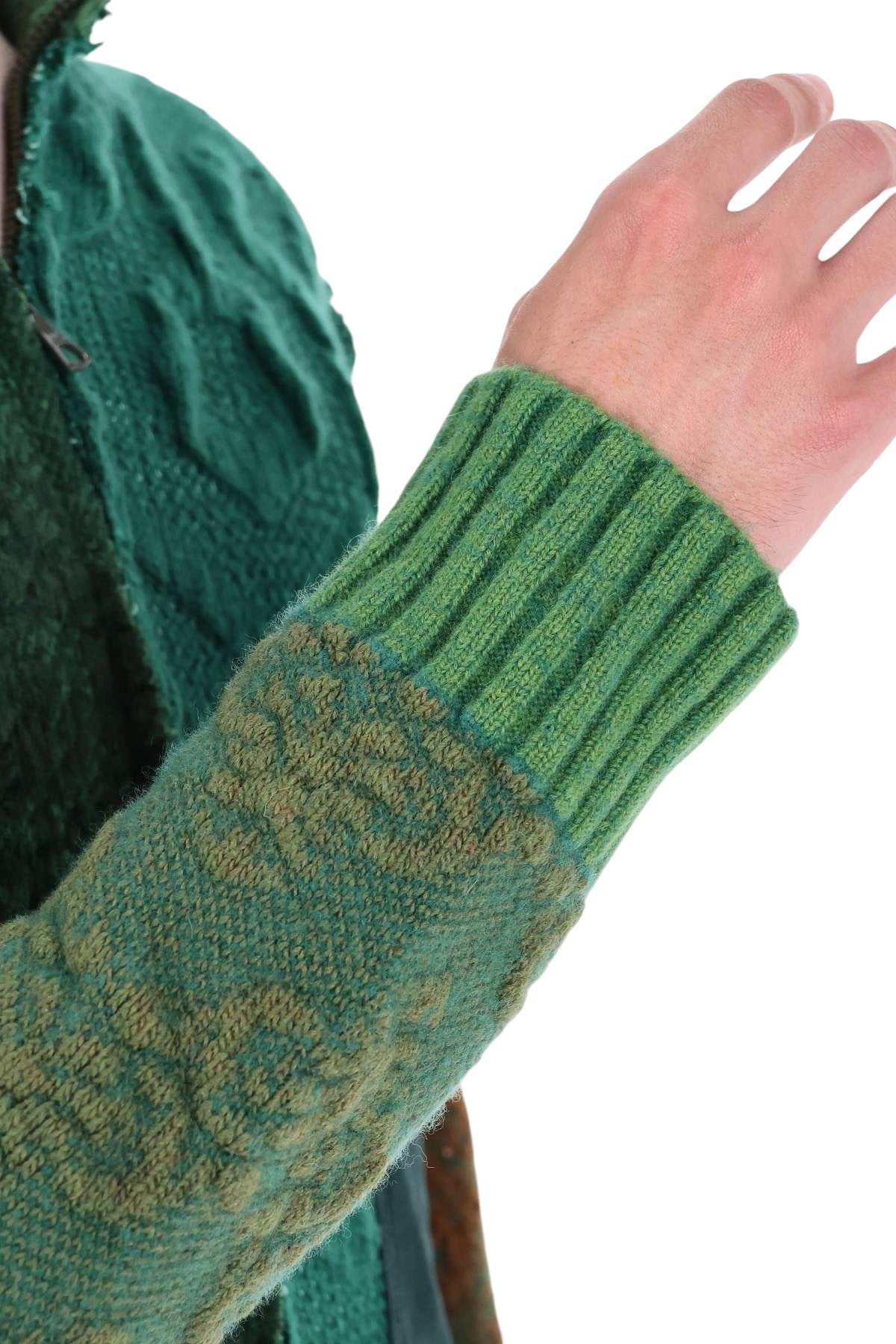Essensi Maglia full zip Elba in lana-mohair-viscosa-alpaca ELBA F