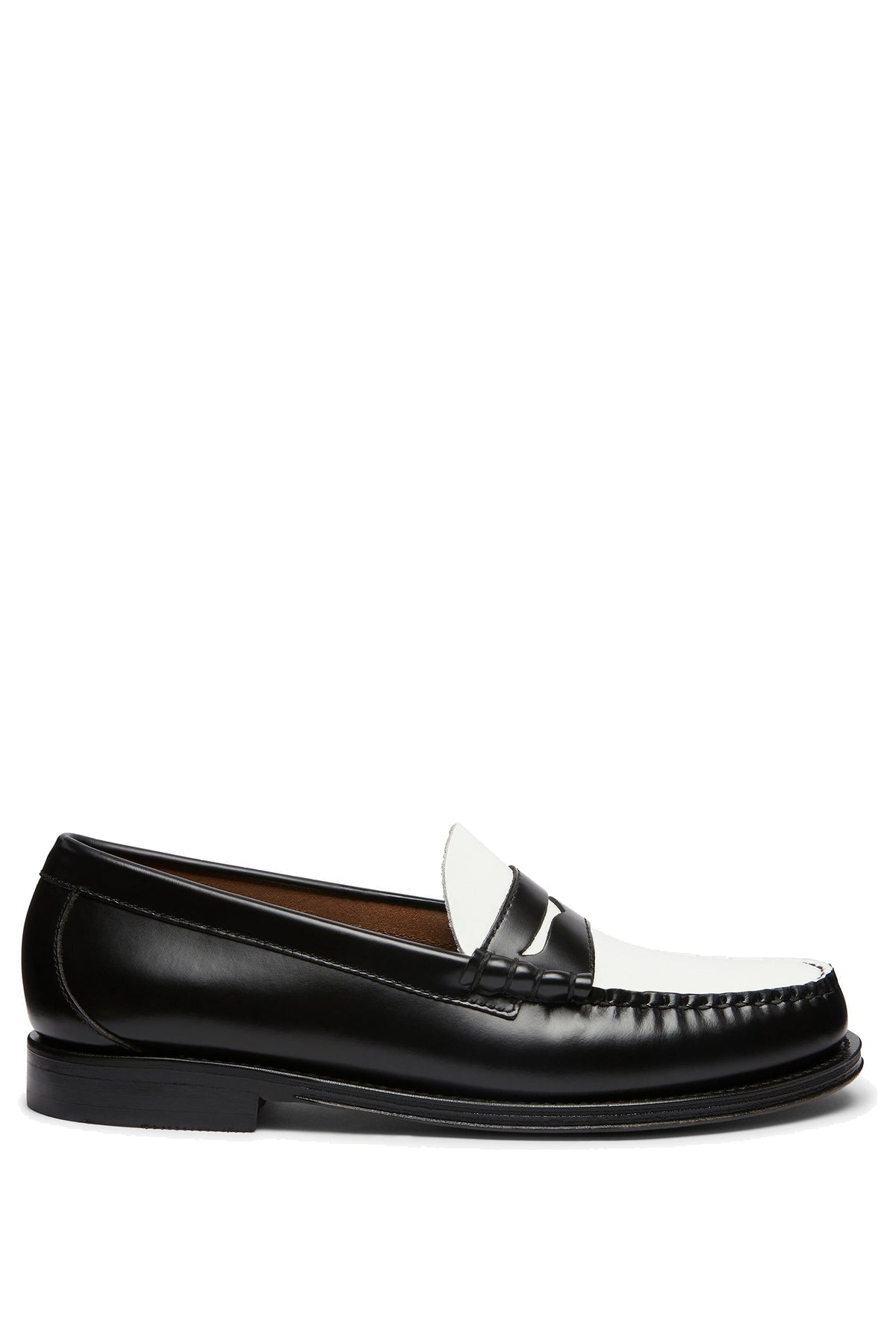 G.H.BASS&CO Mocassino Weejuns penny bicolore in pelle BA11010H/2 001