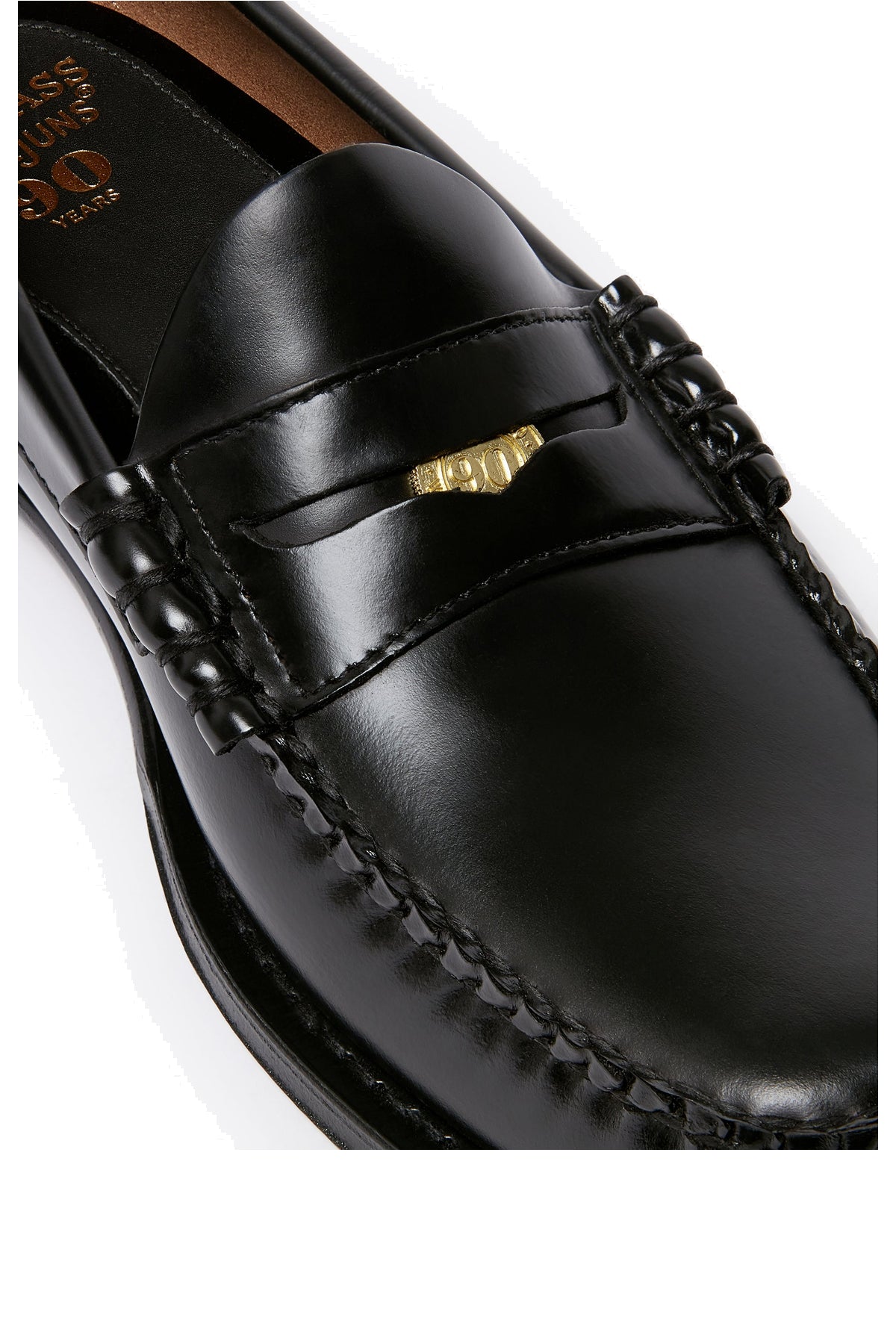 G.H.BASS&CO Mocassino Weejuns penny in pelle con moneta BA11010W 000