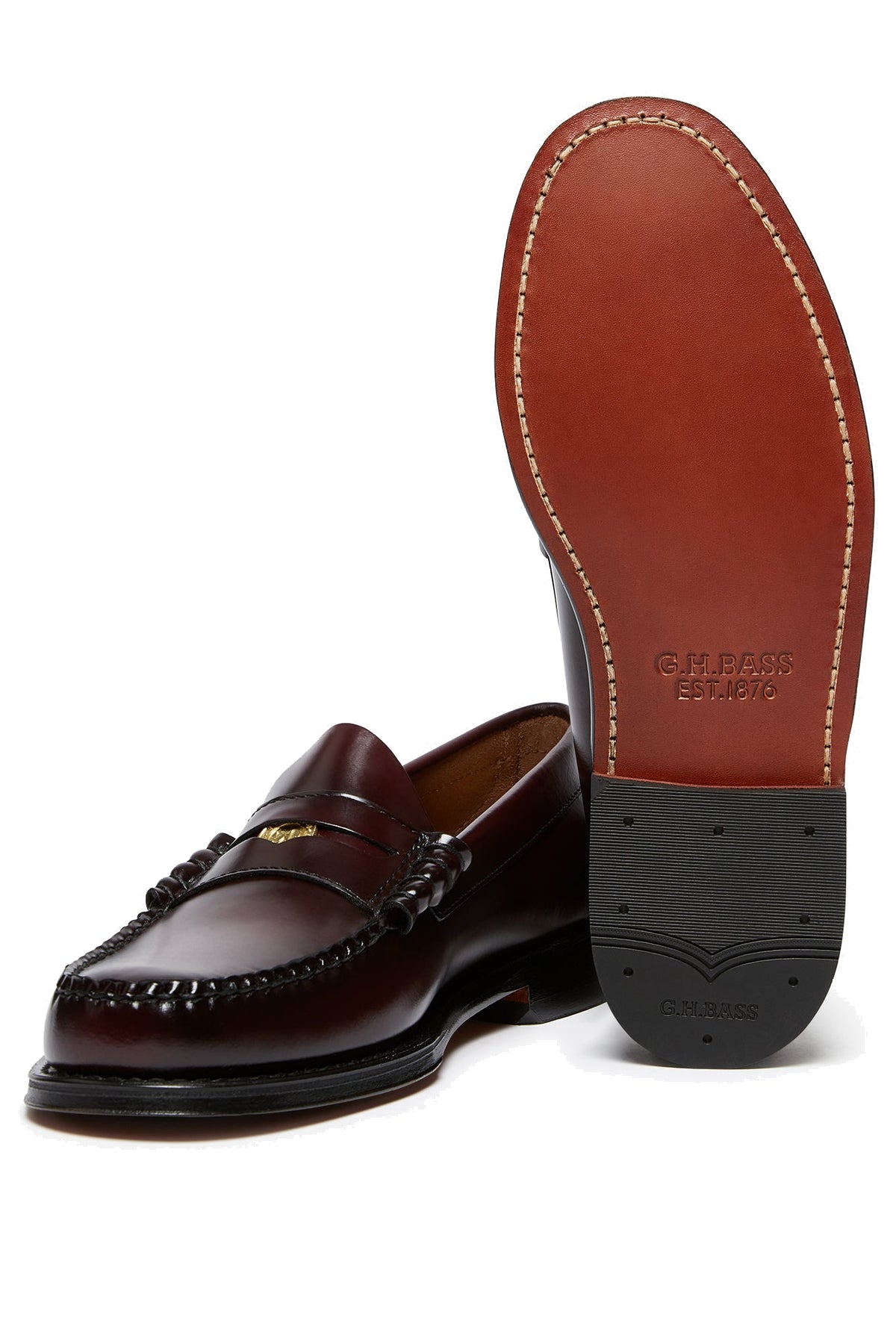 G.H.BASS&CO Mocassino Weejuns penny in pelle BA11010W/2 ONN
