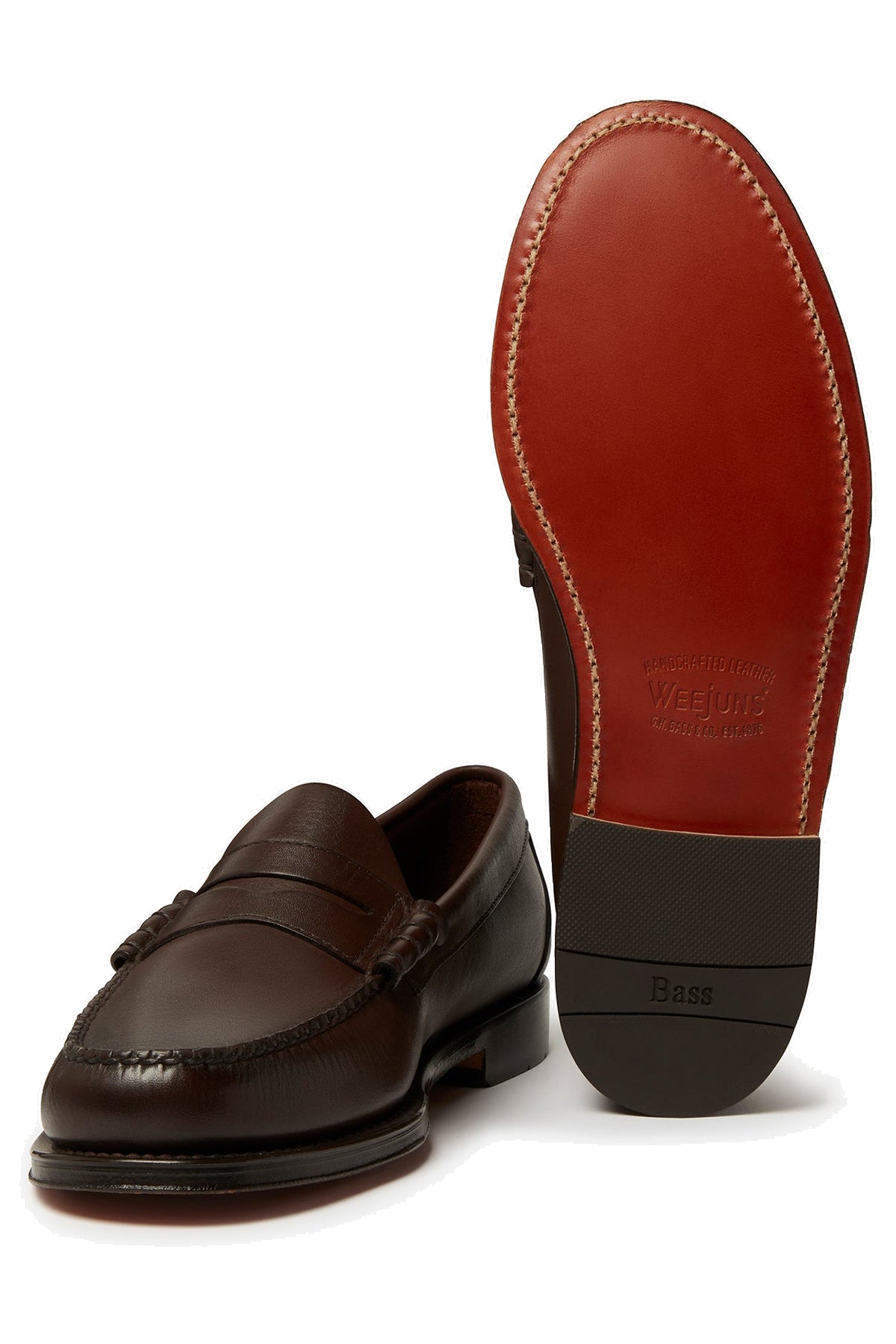 G.H.BASS&CO Mocassino Weejuns penny in pelle soft BA11081 OCH