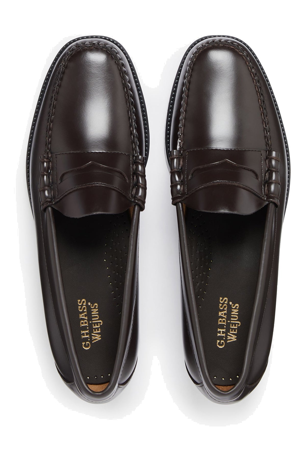 G.H.BASS&CO Mocassino Weejuns penny lavorazione easy in pelle BA11711D OCH