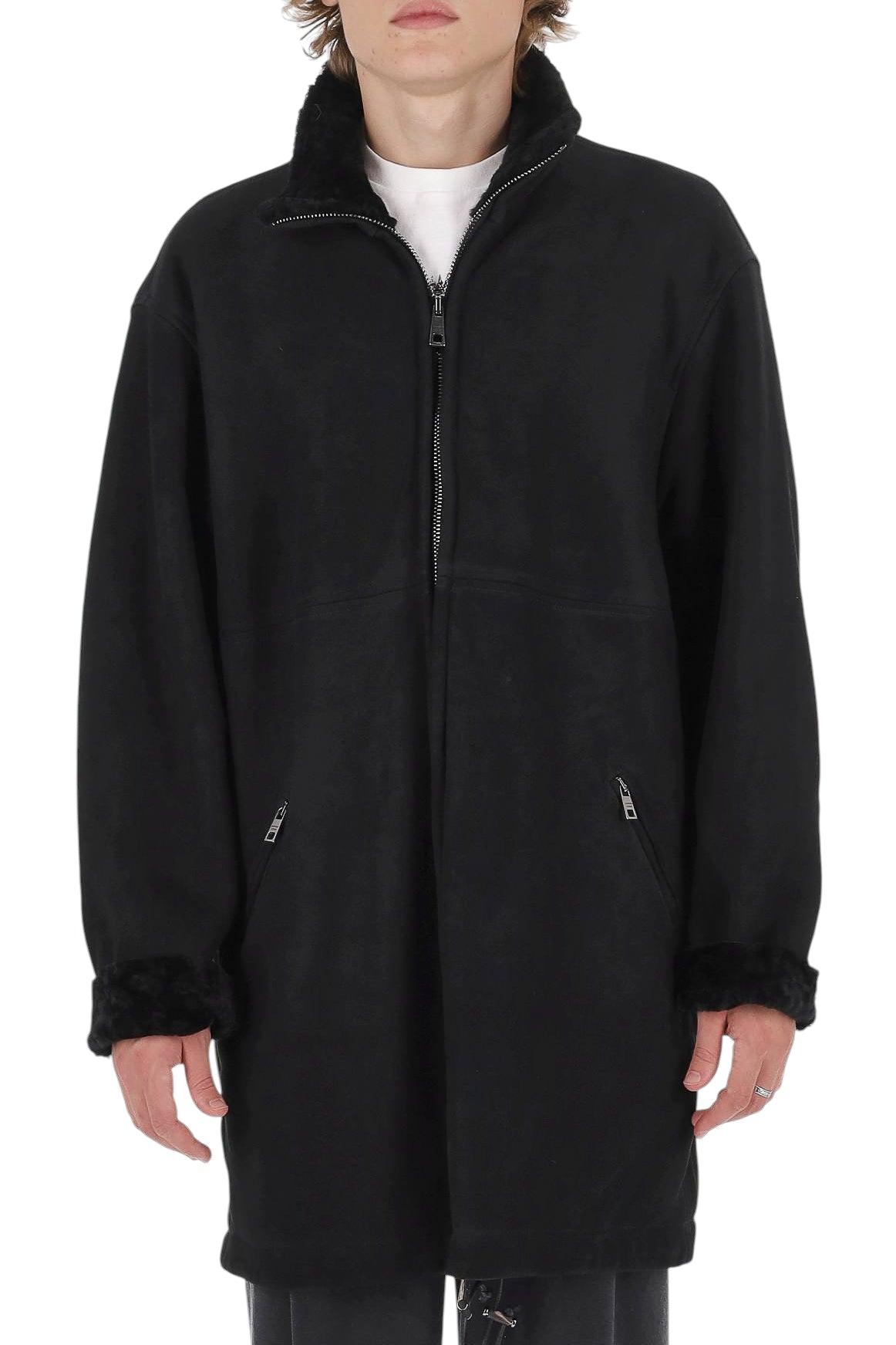 Giorgio Brato Parka artigianale in montone GU26F22052MEVL NERO