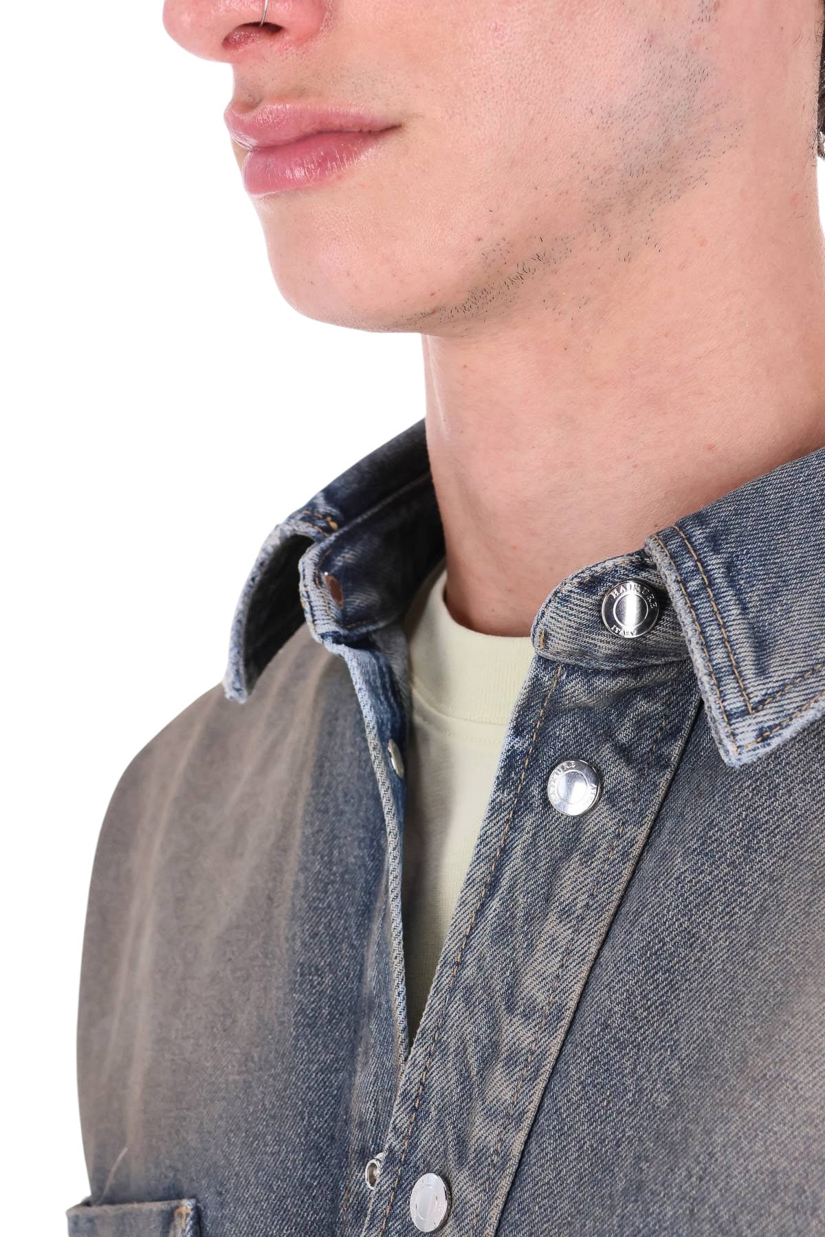 Haikure Overshirt in denim 06054DF106 L0940