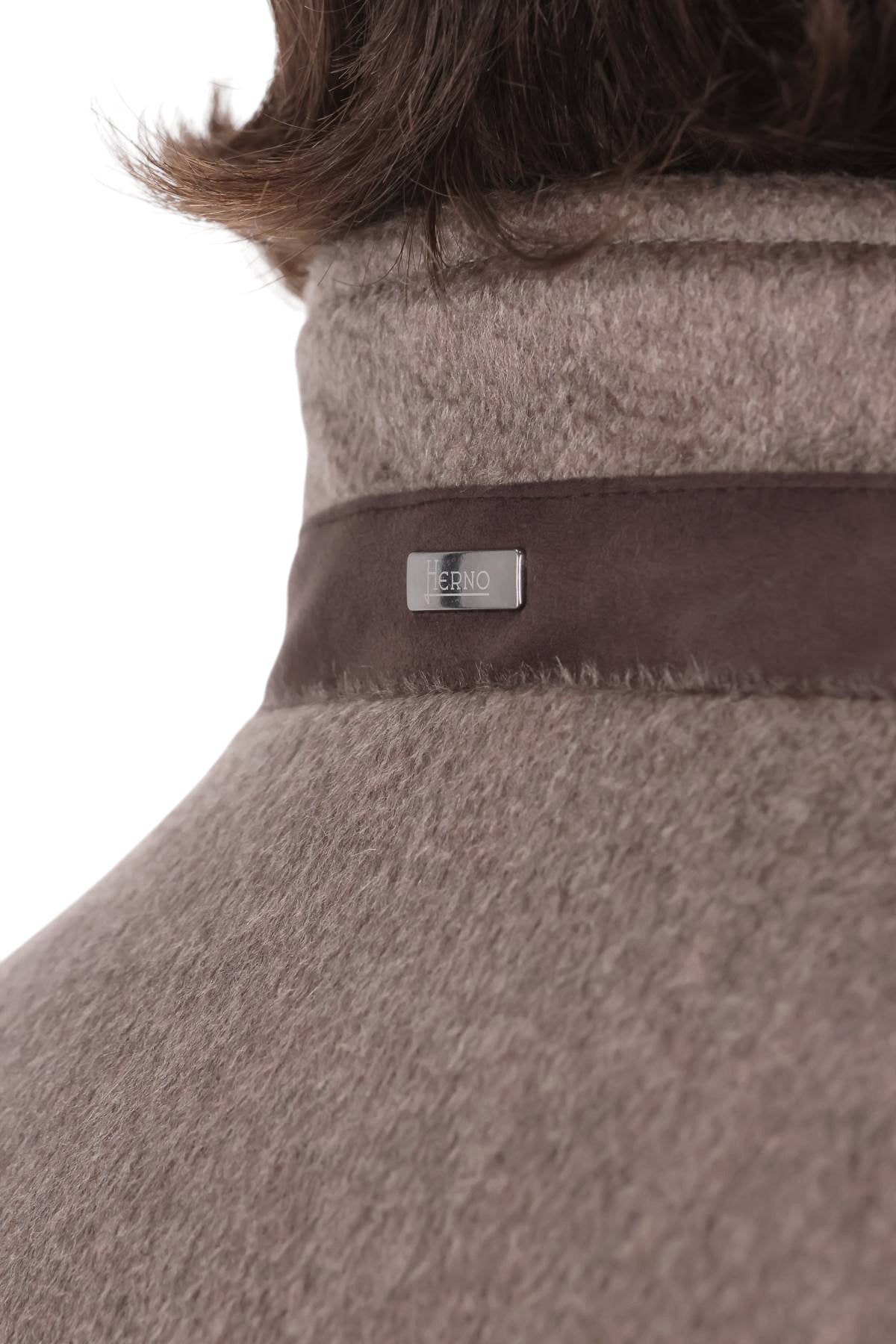 Herno Giubbotto in puro cashmere anti acqua imbottito con collo alto GI000699U 38126 2700
