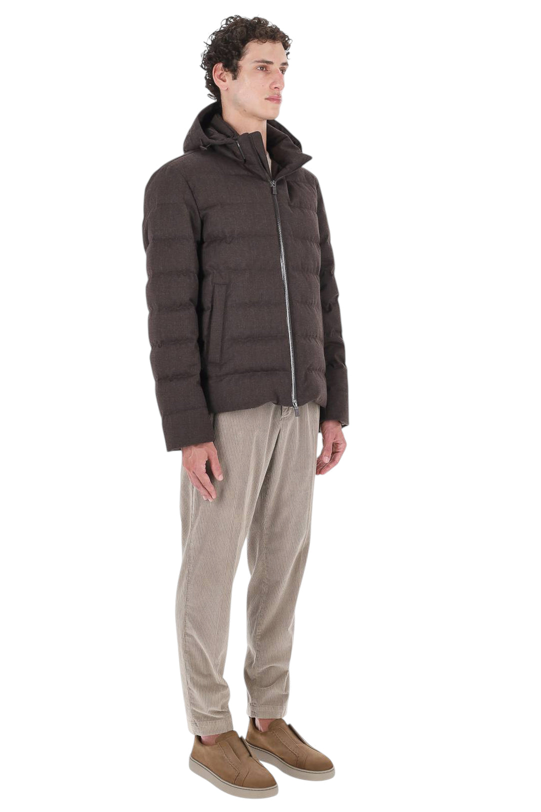 Herno Piumino in lana tecnica PI001401U 33529 8800