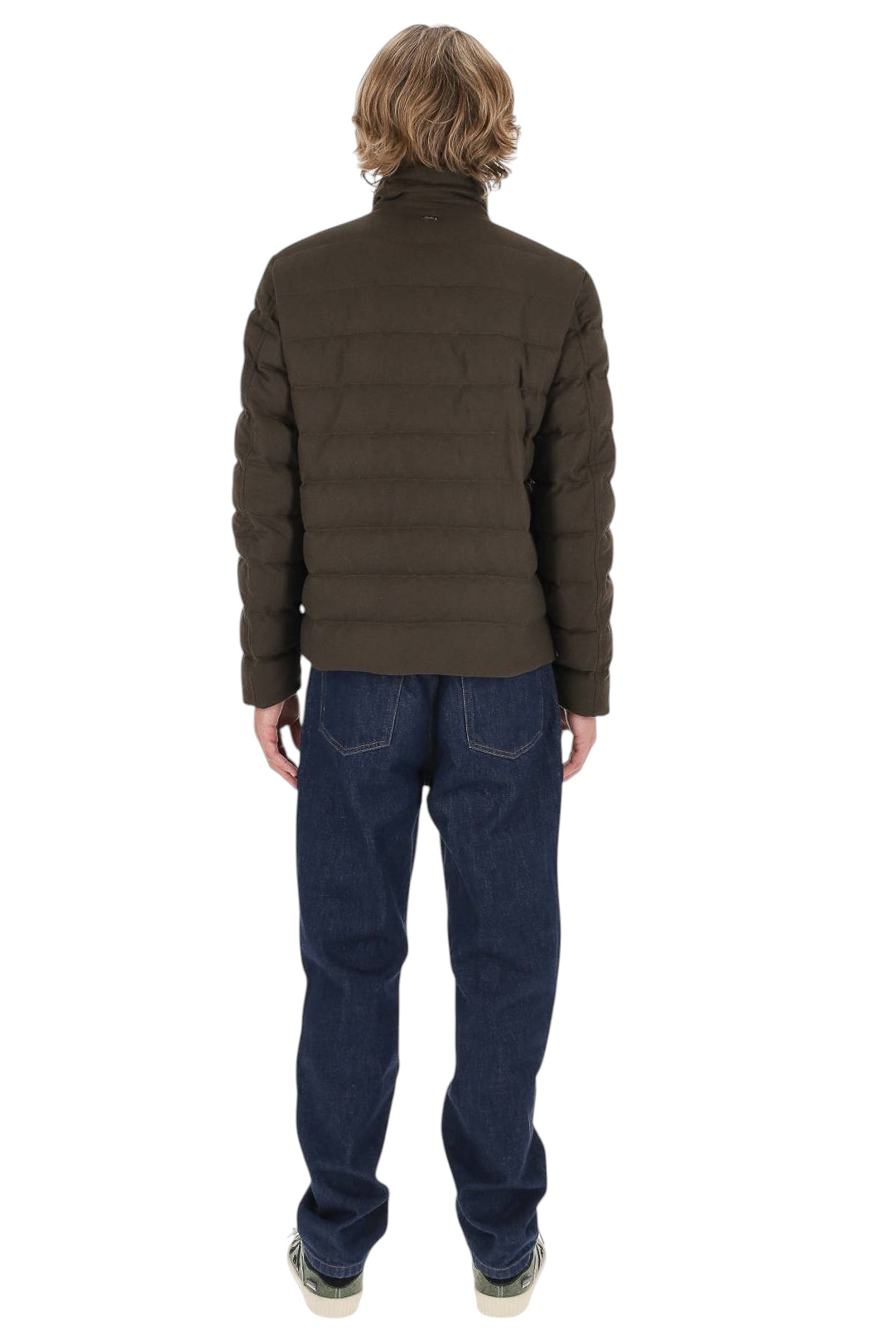 Herno Giubbotto Legend con bottoni a pressione e imbottitura in piuma PI0024ULE 33503 7730