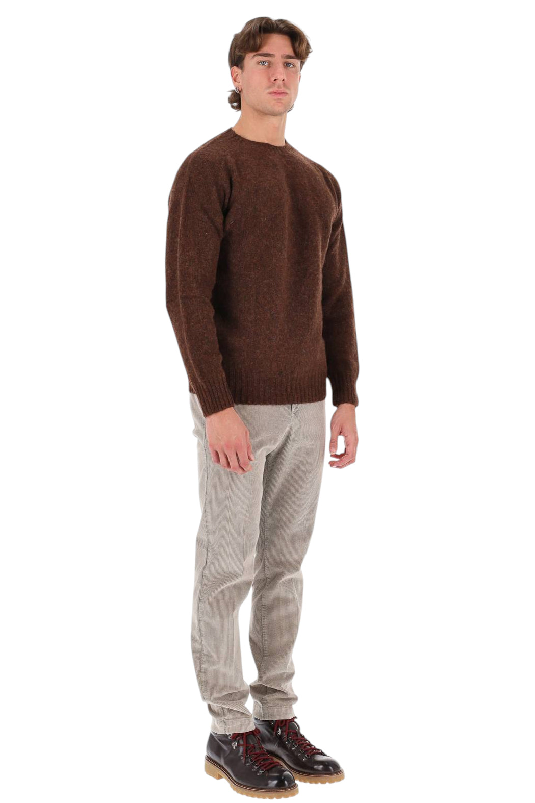 Howlin' Maglia girocollo Birth Of The Cool in lana BIRTH OF THE COOL/6 BROWNISH