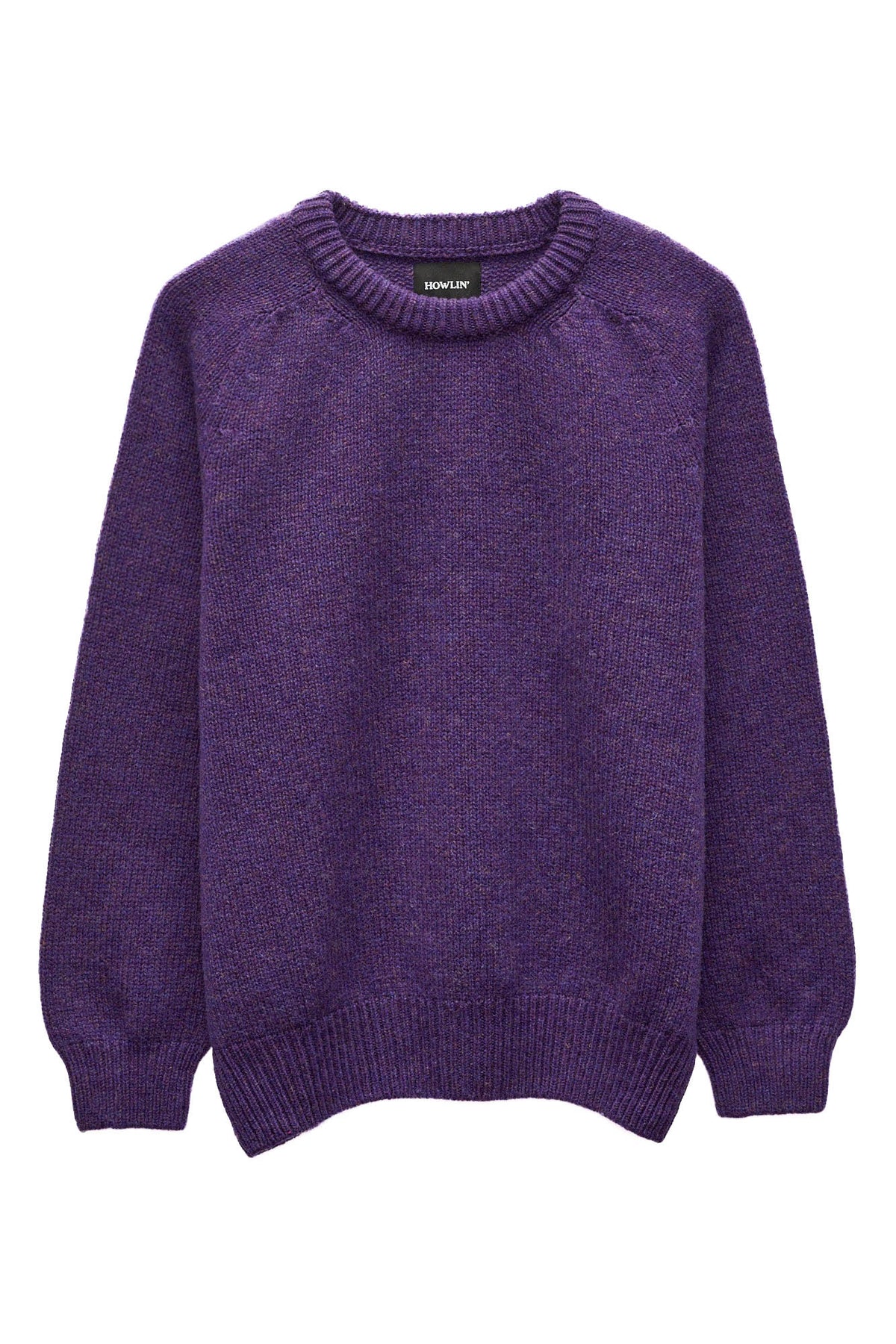 Howlin' Maglia girocollo Boxy Space Knit in lana BOXY SPACE KNIT/4 PURPLE HAZE