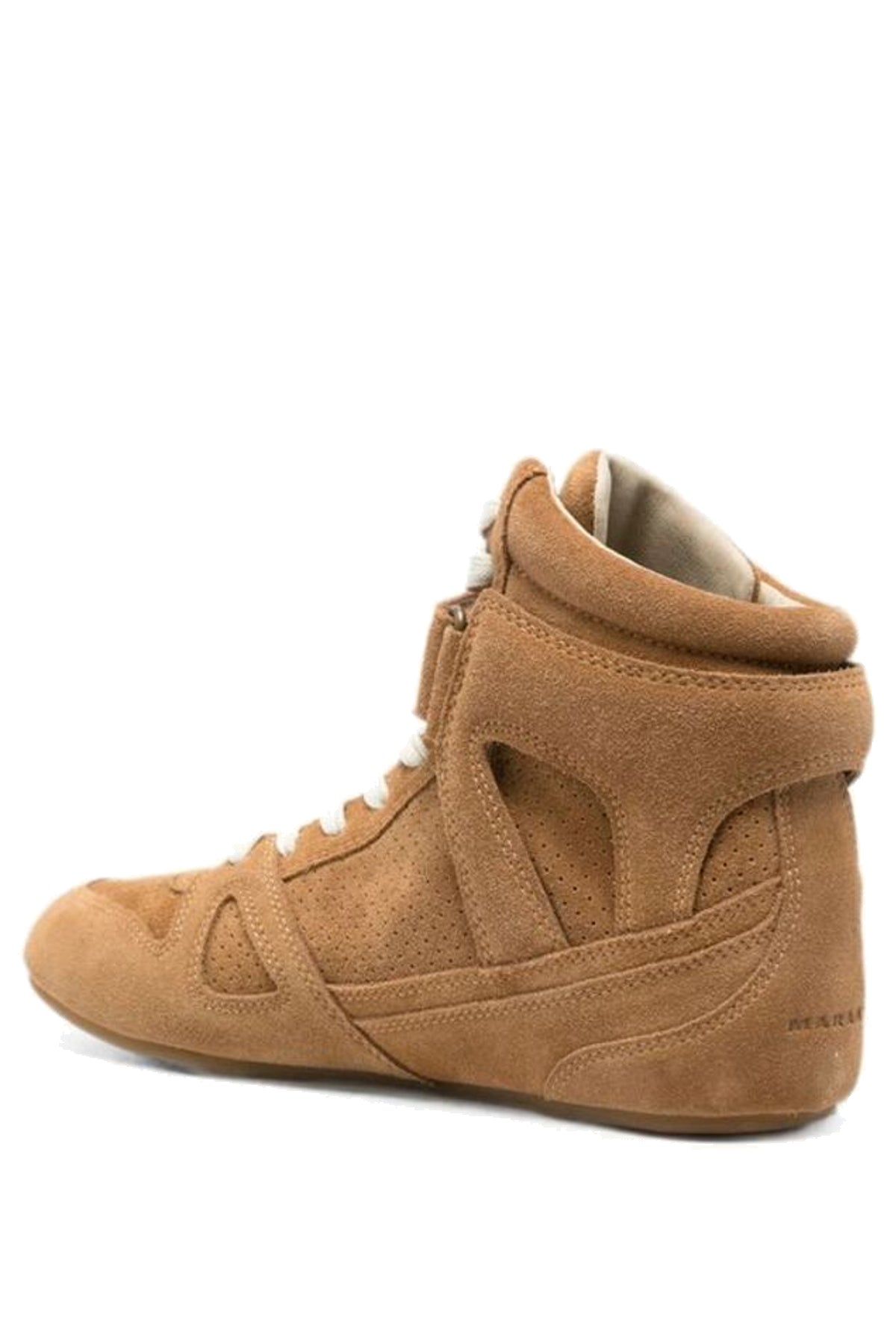 Isabel Marant Sneaker alta Sennyh in camoscio BK0096HA-D1E02N 50CO