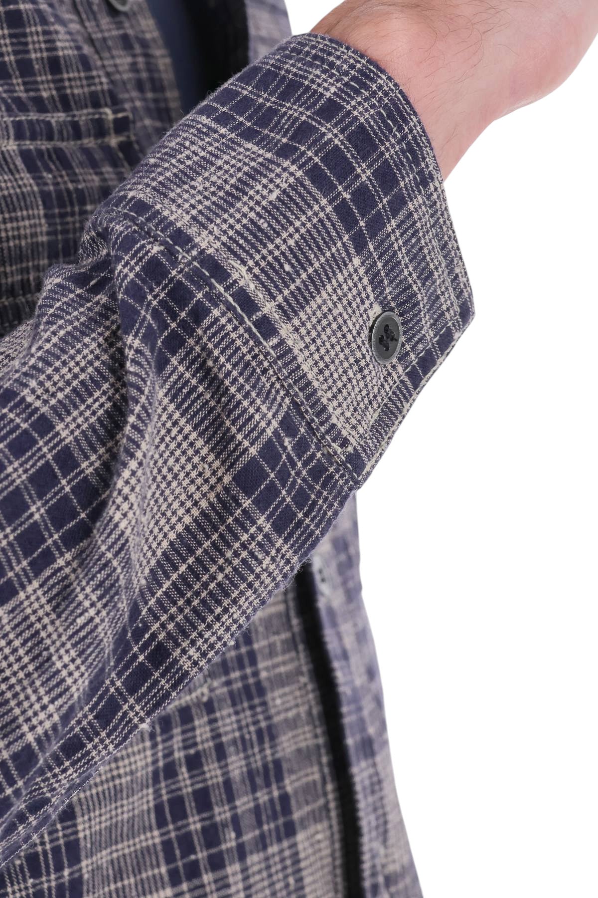 Isabel Marant Camicia check in misto lino CH0354HB-D3I06H 30MI