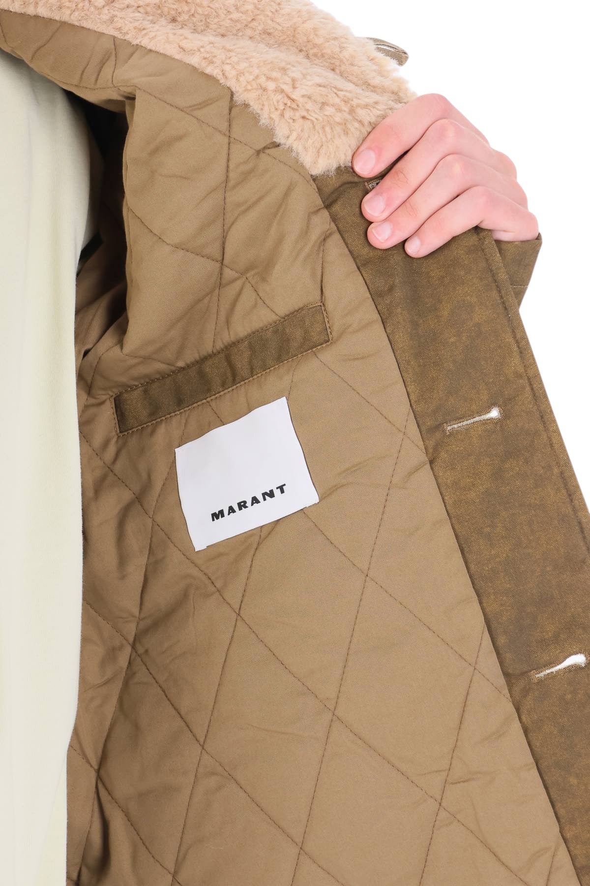 Isabel Marant Giubbotto Toswald con bottoni MA0601HA-D3G02H 67KI