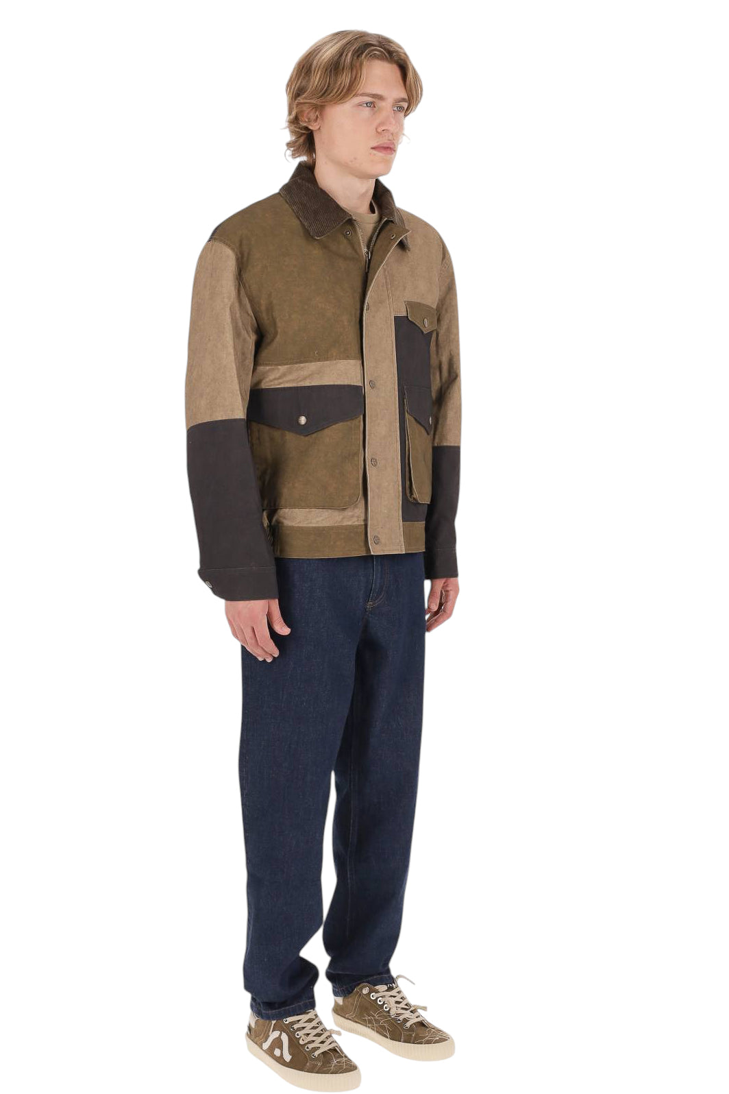 Isabel Marant Giubbotto Tores con patch VE0781HA-D3G02H 67KI