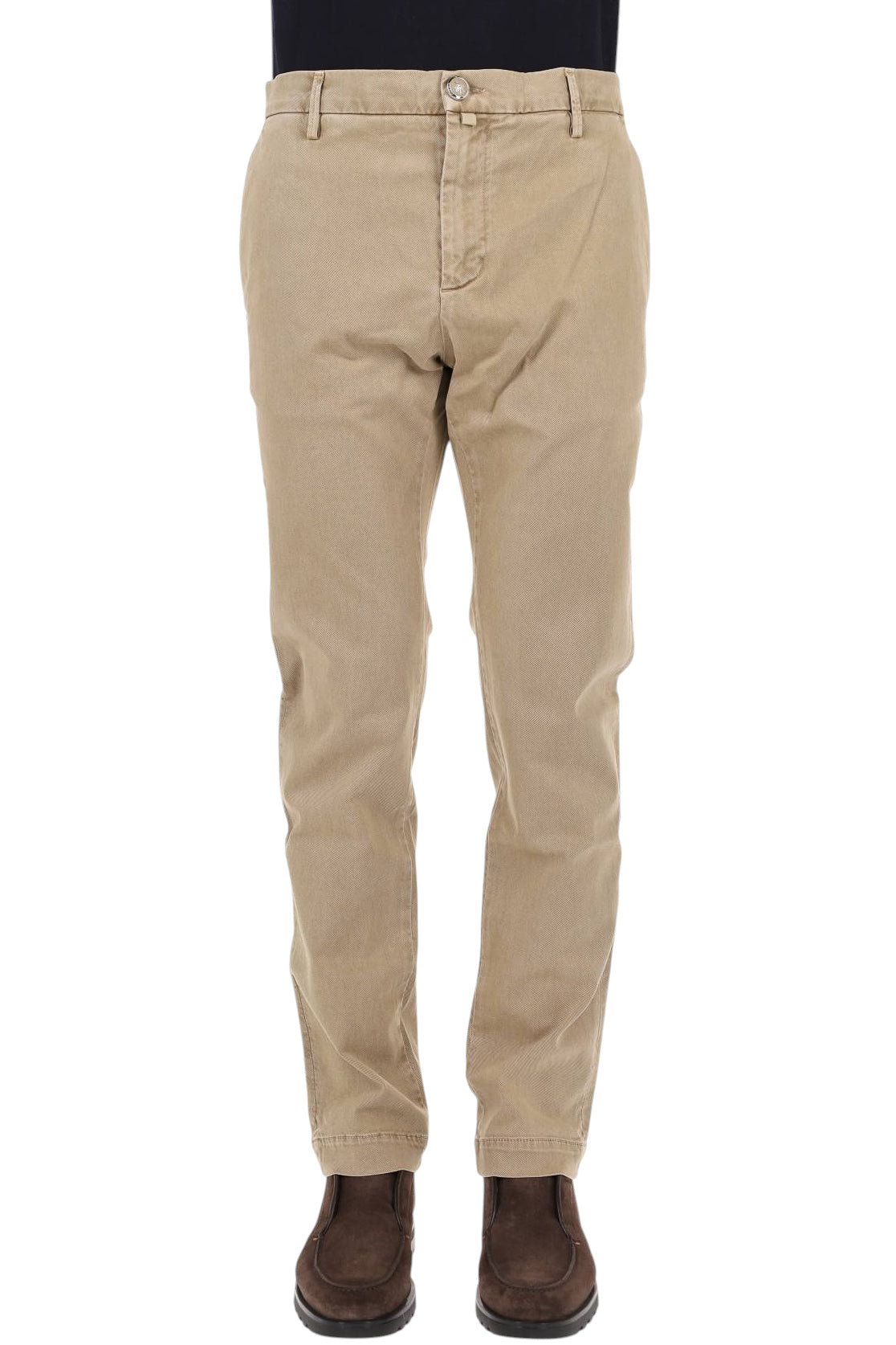 Jacob Cohen 5 tasche Gray in cotone-lyocell diagonale P0026 001 S4216 D90