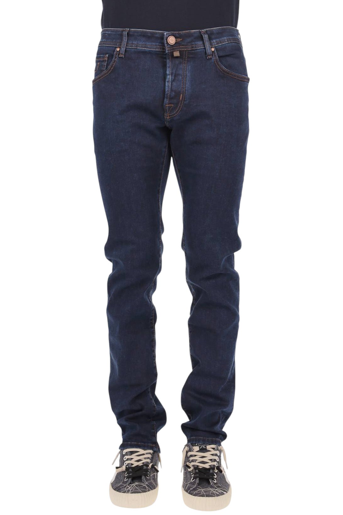 Jacob Cohen Jeans con etichetta in camoscio in cotone comfort Nick fit QE006 030 S3624 100D