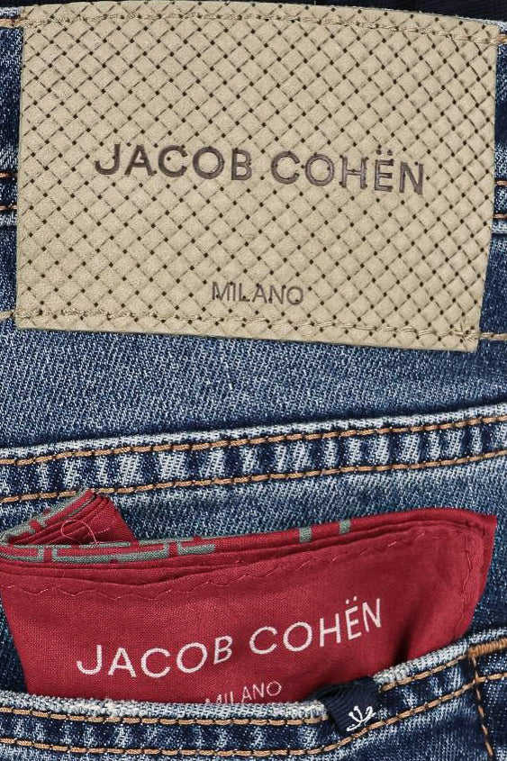 Jacob Cohen Jeans medium wash in cotone comfort Scott fit QE015 031 S4213 300D