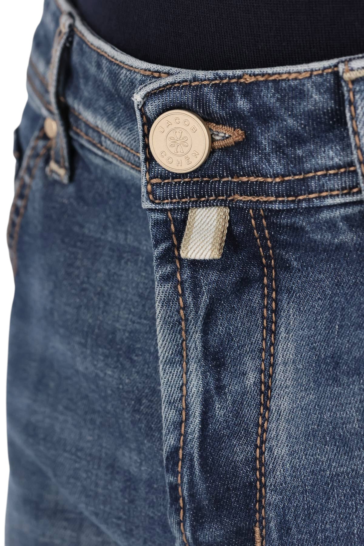 Jacob Cohen Jeans medium wash in cotone comfort Scott fit QE015 031 S4213 300D
