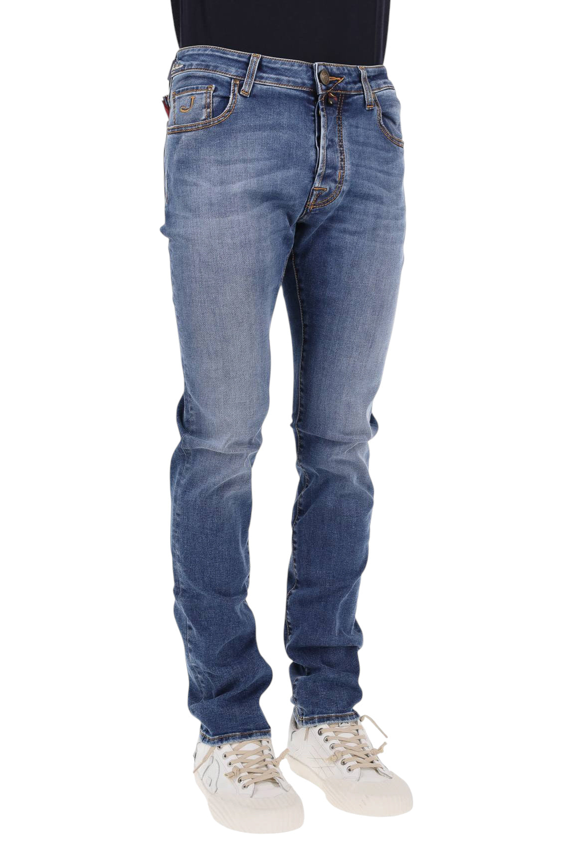 Jacob Cohen Jeans Canottieri in cotone comfort Bard fit QM004 E04 S3624 300D