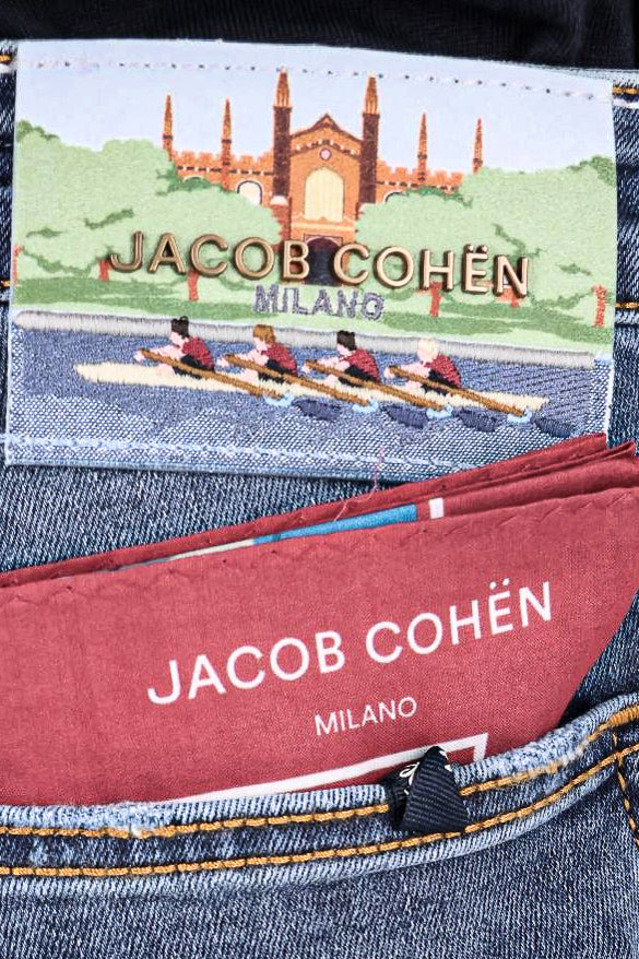 Jacob Cohen Jeans Canottieri in cotone comfort Bard fit QM004 E04 S3624 300D