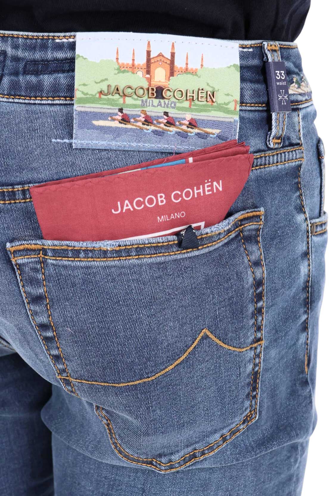 Jacob Cohen Jeans Canottieri in cotone comfort Bard fit QM004 E04 S3624 300D