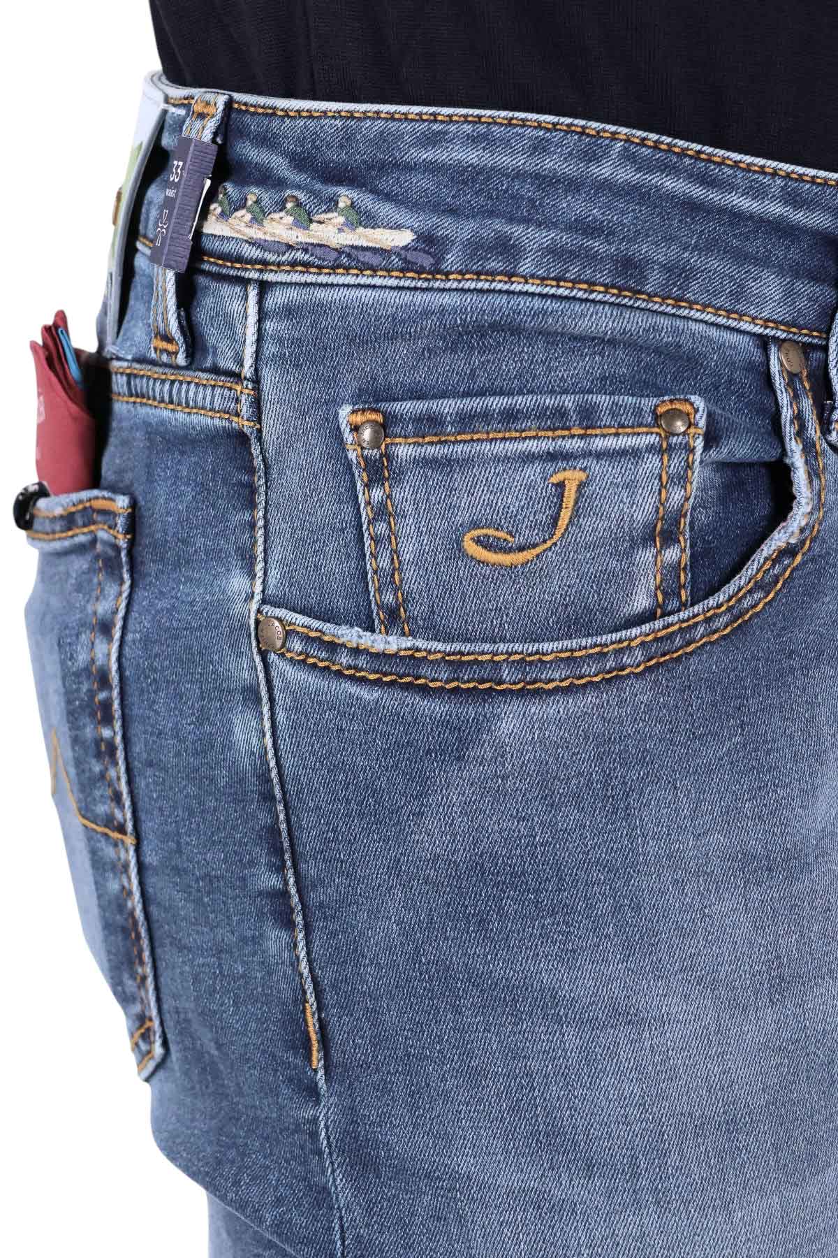 Jacob Cohen Jeans Canottieri in cotone comfort Bard fit QM004 E04 S3624 300D