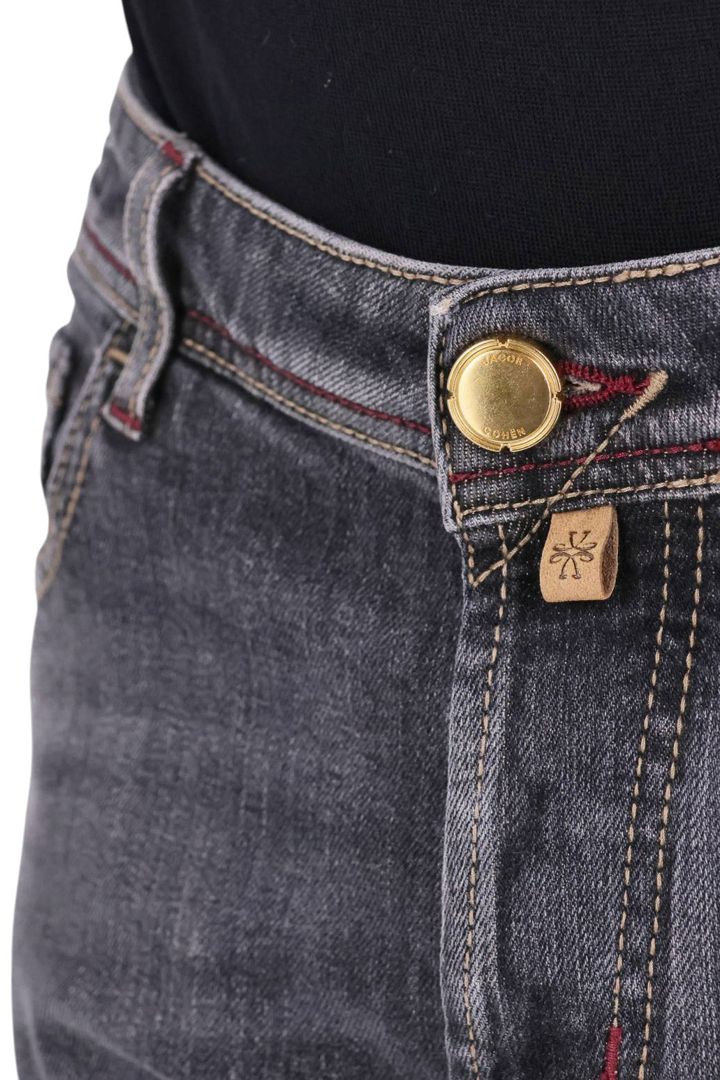 Jacob Cohen Jeans con etichetta in sughero Nick fit QM006 059 S4361 800D