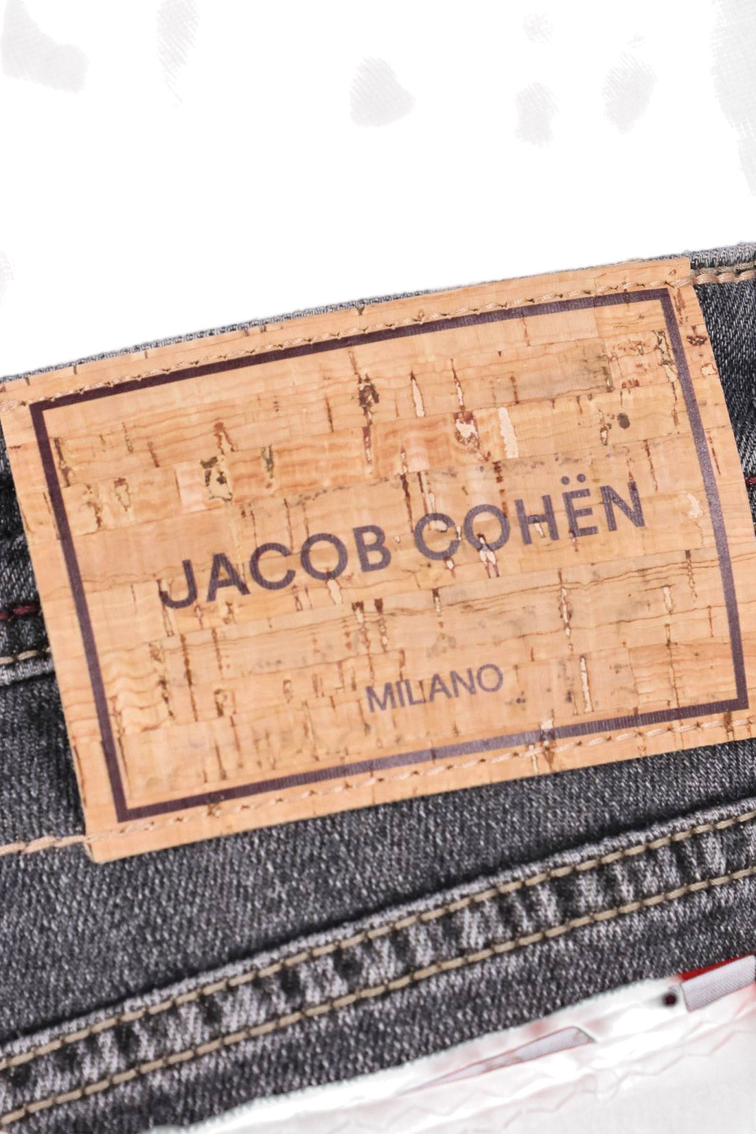 Jacob Cohen Jeans con etichetta in sughero Nick fit QM006 059 S4361 800D