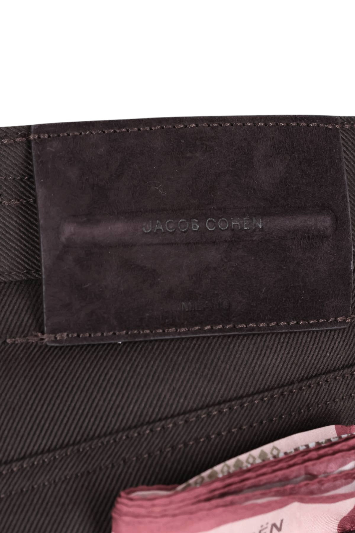 Jacob Cohen 5 tasche Eduardo in cotone-lana diagonale QW031 01C T975A F24
