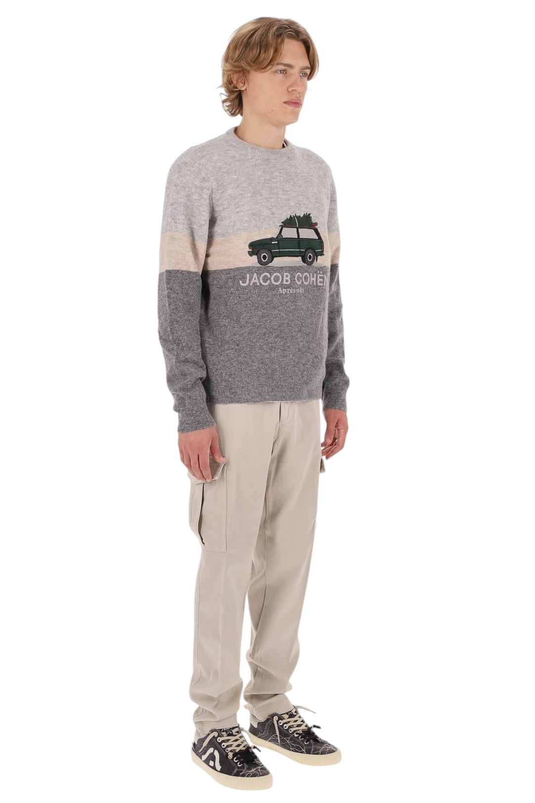 Jacob Cohen Maglia girocollo Après-Ski in alpaca-lana SG038 001 X0017 0949A
