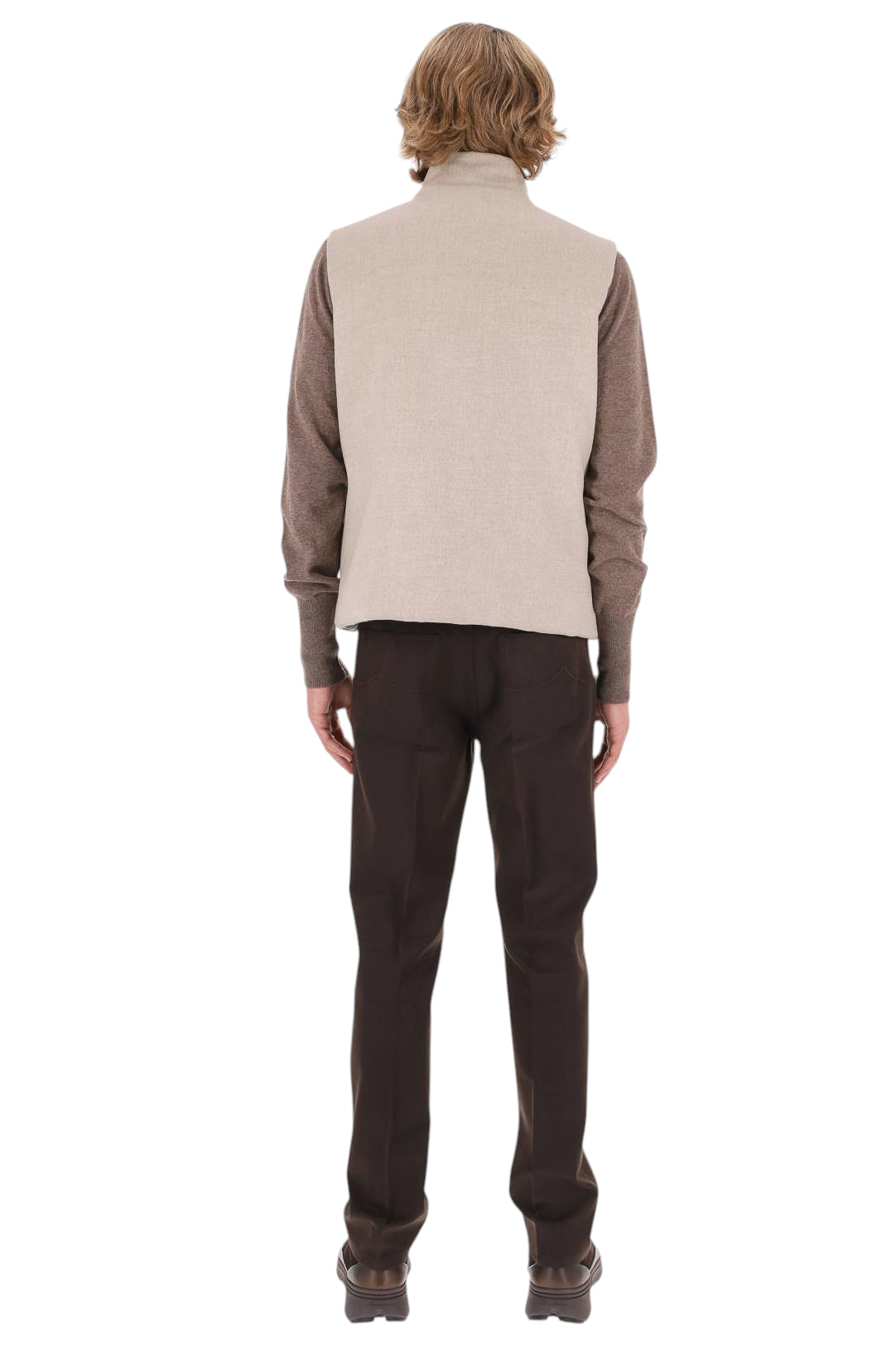 Moorer Gilet in lana-cashmere reversibile mod. Falieri-LS9 FALIERI LS9 U0033