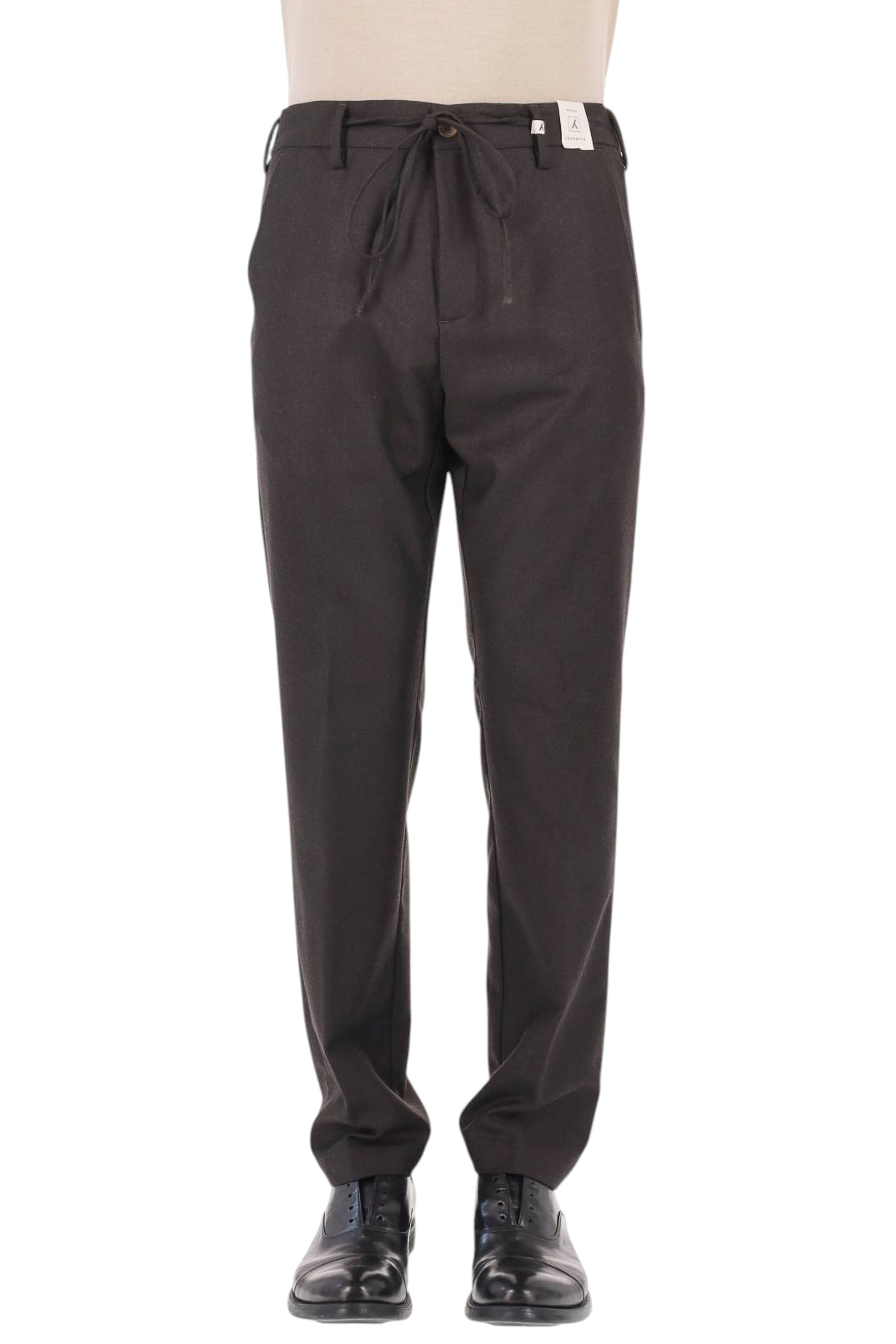 Myths Pantalone in lana-cashmere con coulisse 26WM12L 107 281